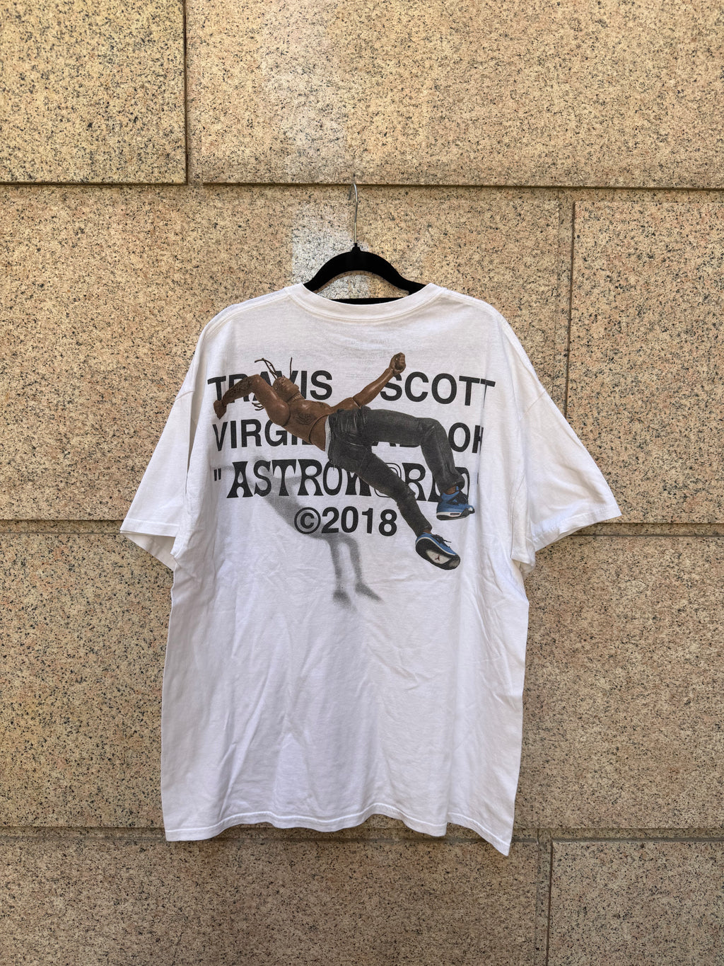 Travis Scott X Virgil Abloh T-shirt J4 - XL (USED)