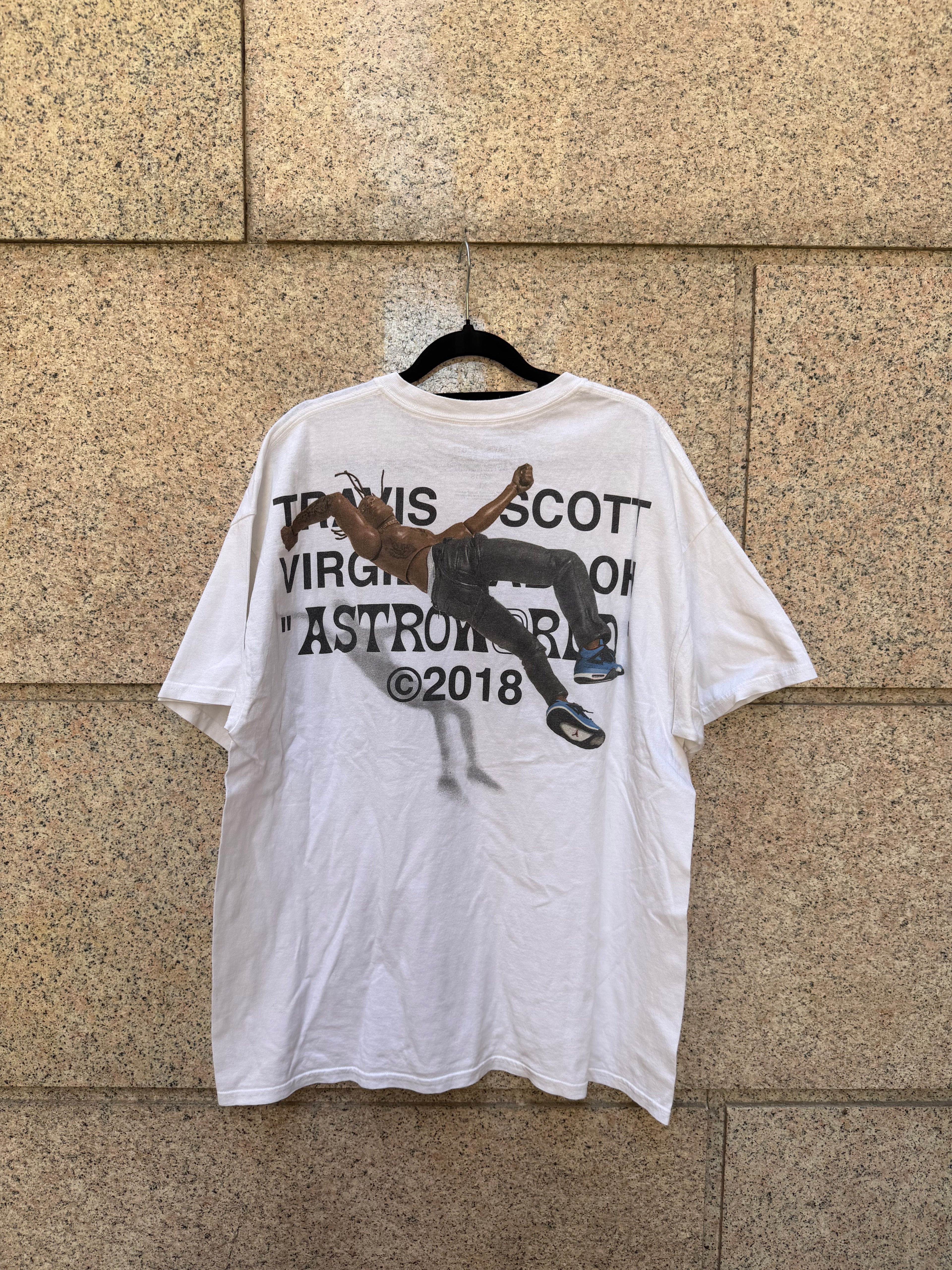 Travis Scott X Virgil Abloh T-shirt J4 - XL (USED)