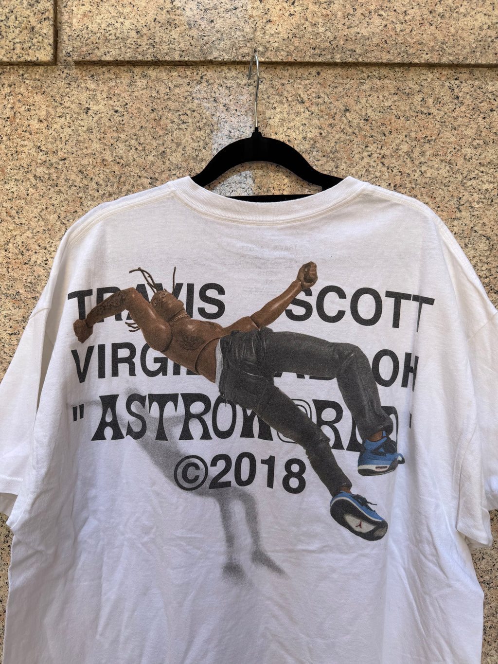 Travis Scott X Virgil Abloh T-shirt J4 - XL (USED)