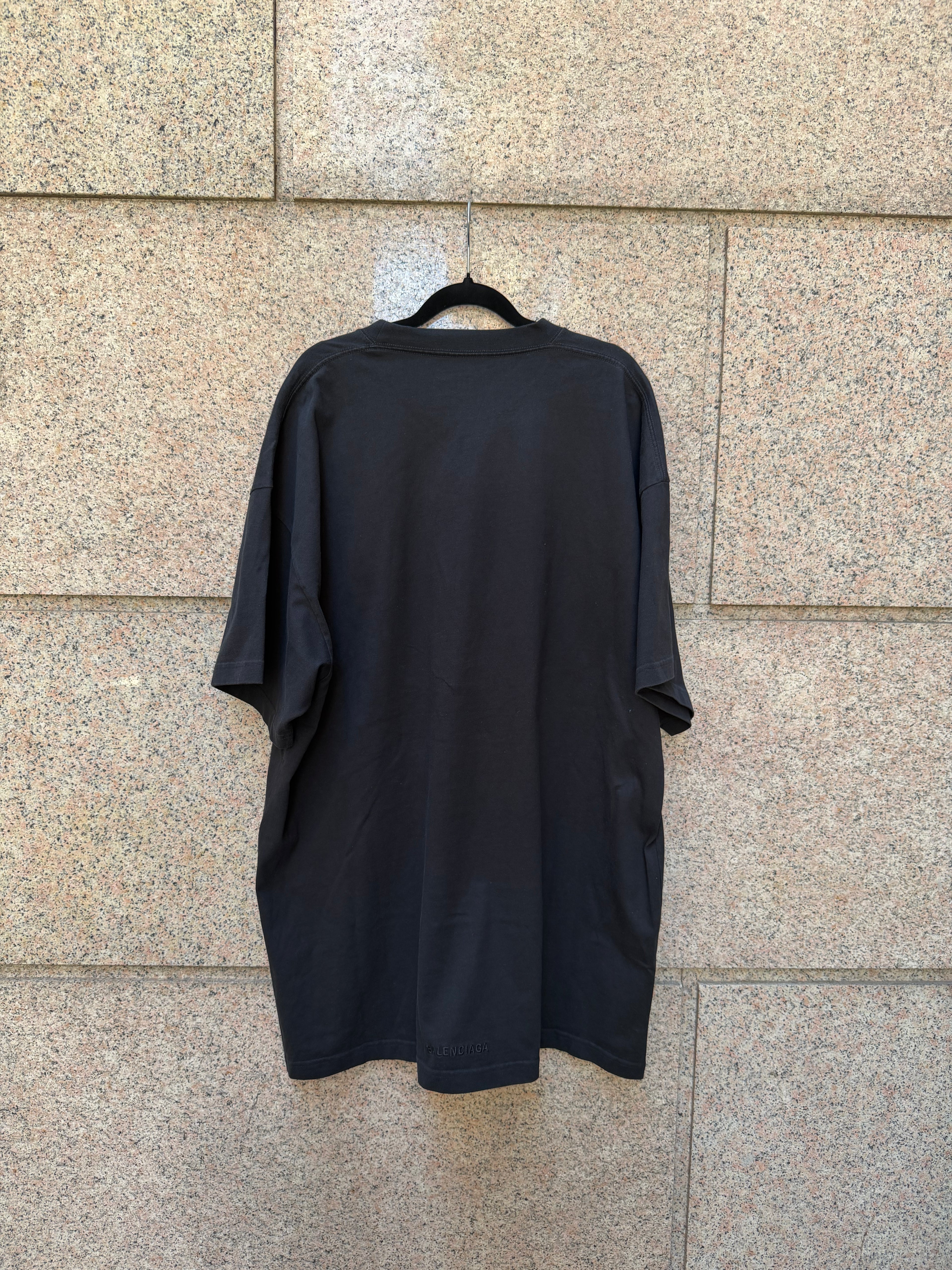 Balenciaga X The Simspon T-Shirt Black Oversize - XL (USED)