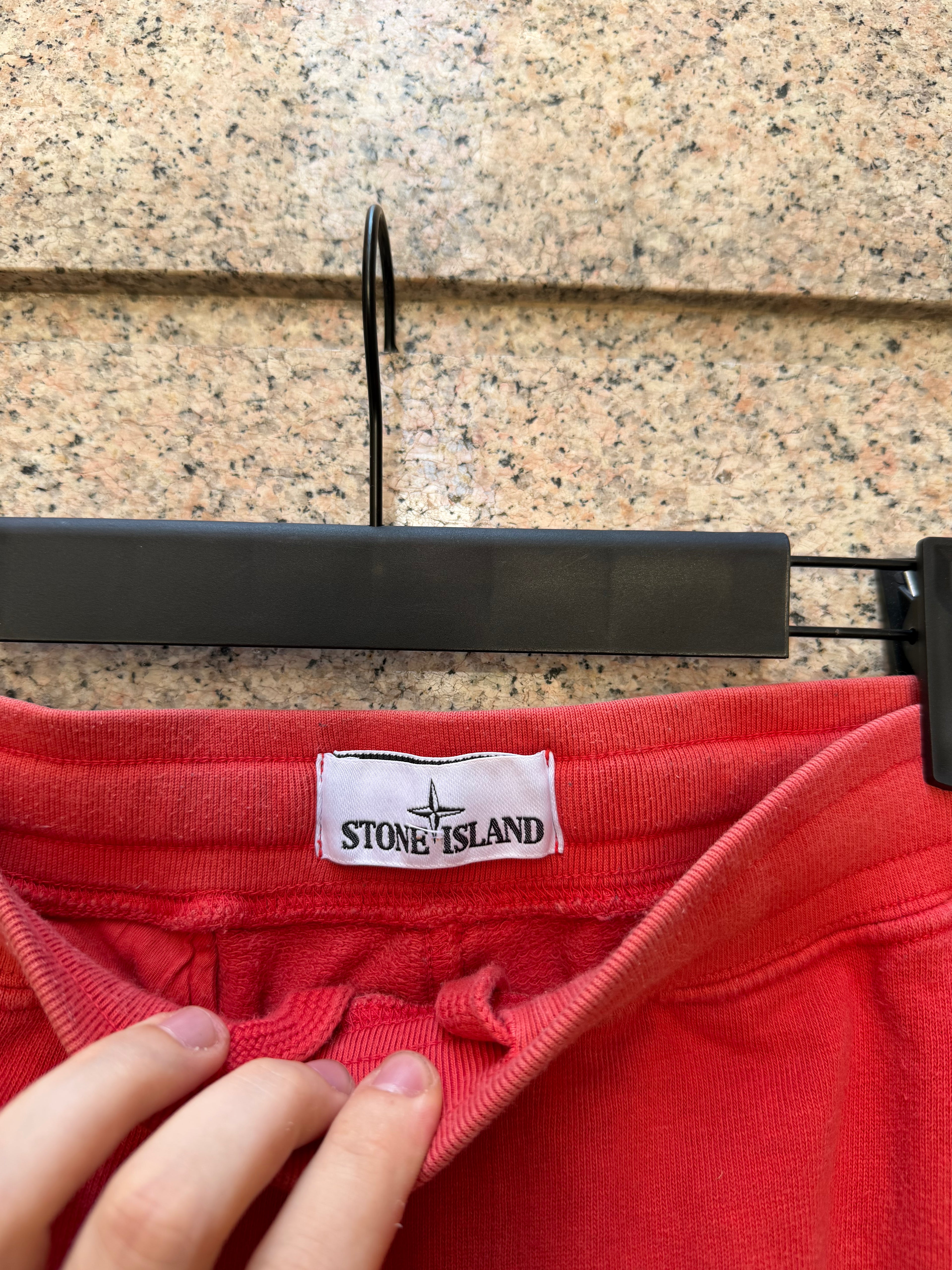 Stone Island Short Cotton Red - L (USED)
