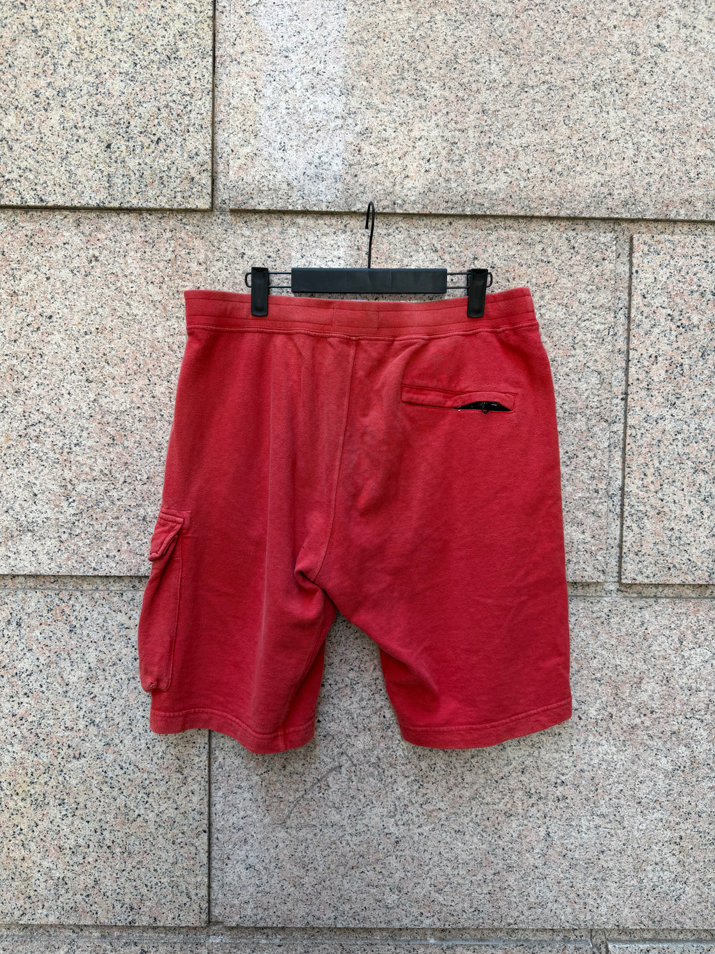 Stone Island Short Cotton Red - L (USED)