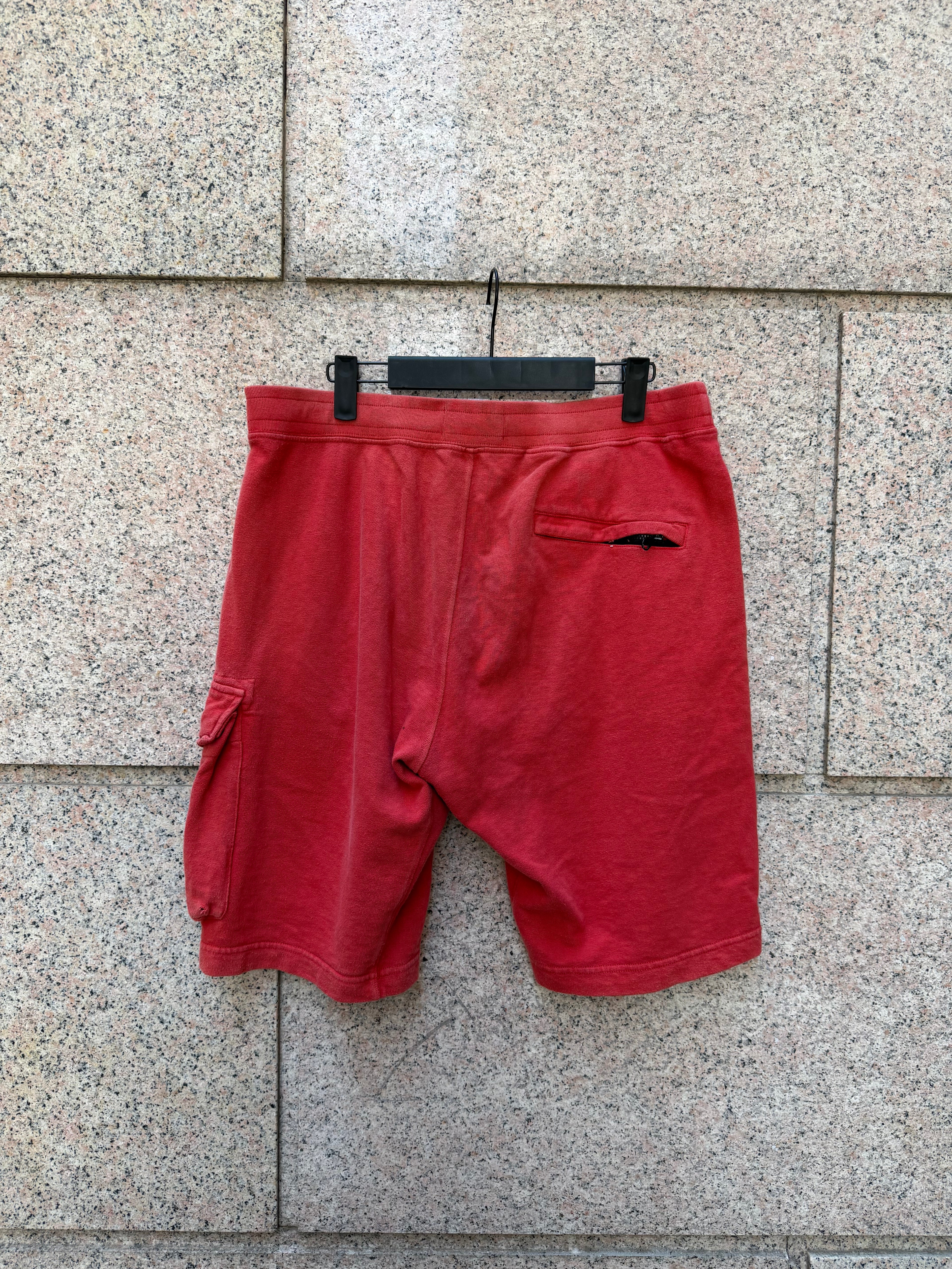 Stone Island Short Cotton Red - L (USED)