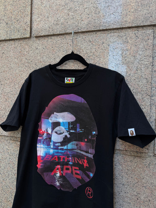 A Bathing Ape Bape Big Head City T-Shirt - S (USED)
