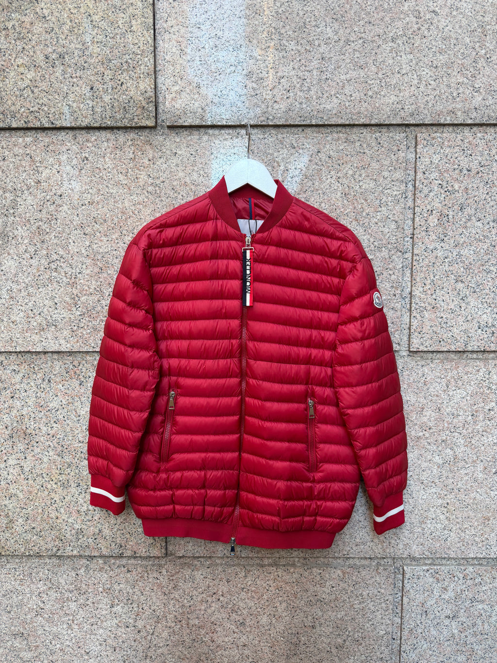 Moncler Puffer Piumino Red 100Gr - S (USED)