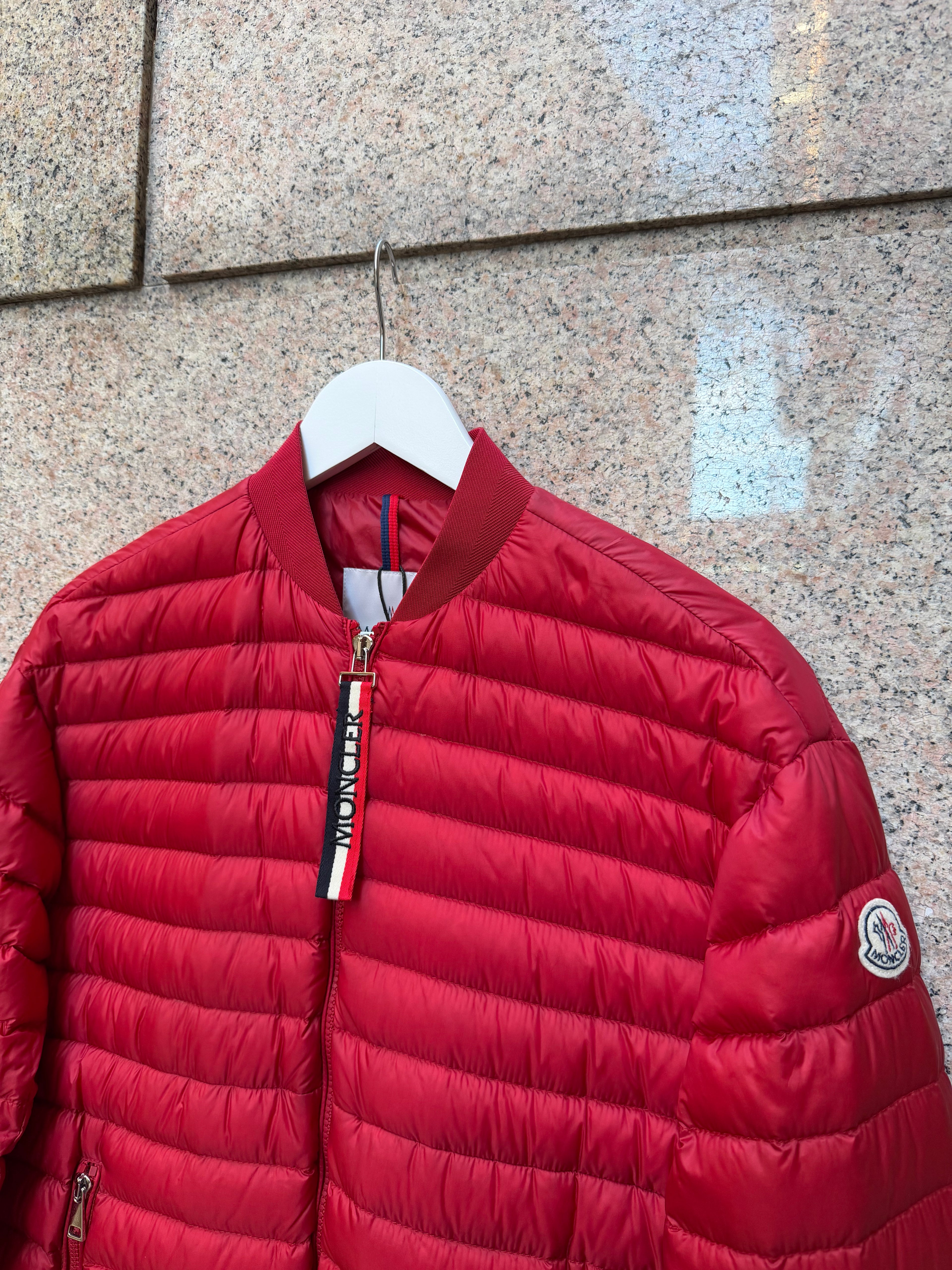 Moncler Puffer Piumino Red 100Gr - S (USED)
