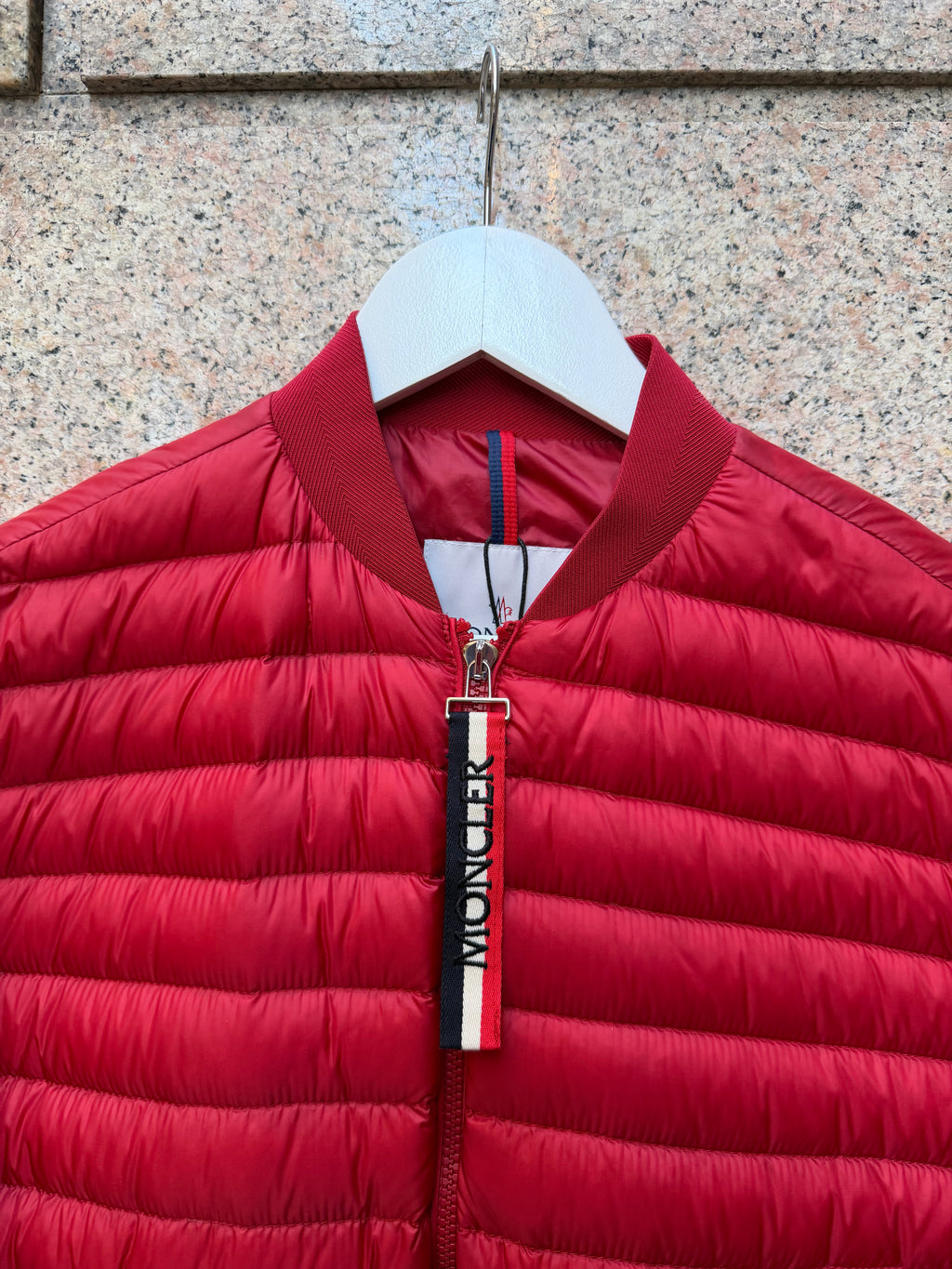 Moncler Puffer Piumino Red 100Gr - S (USED)