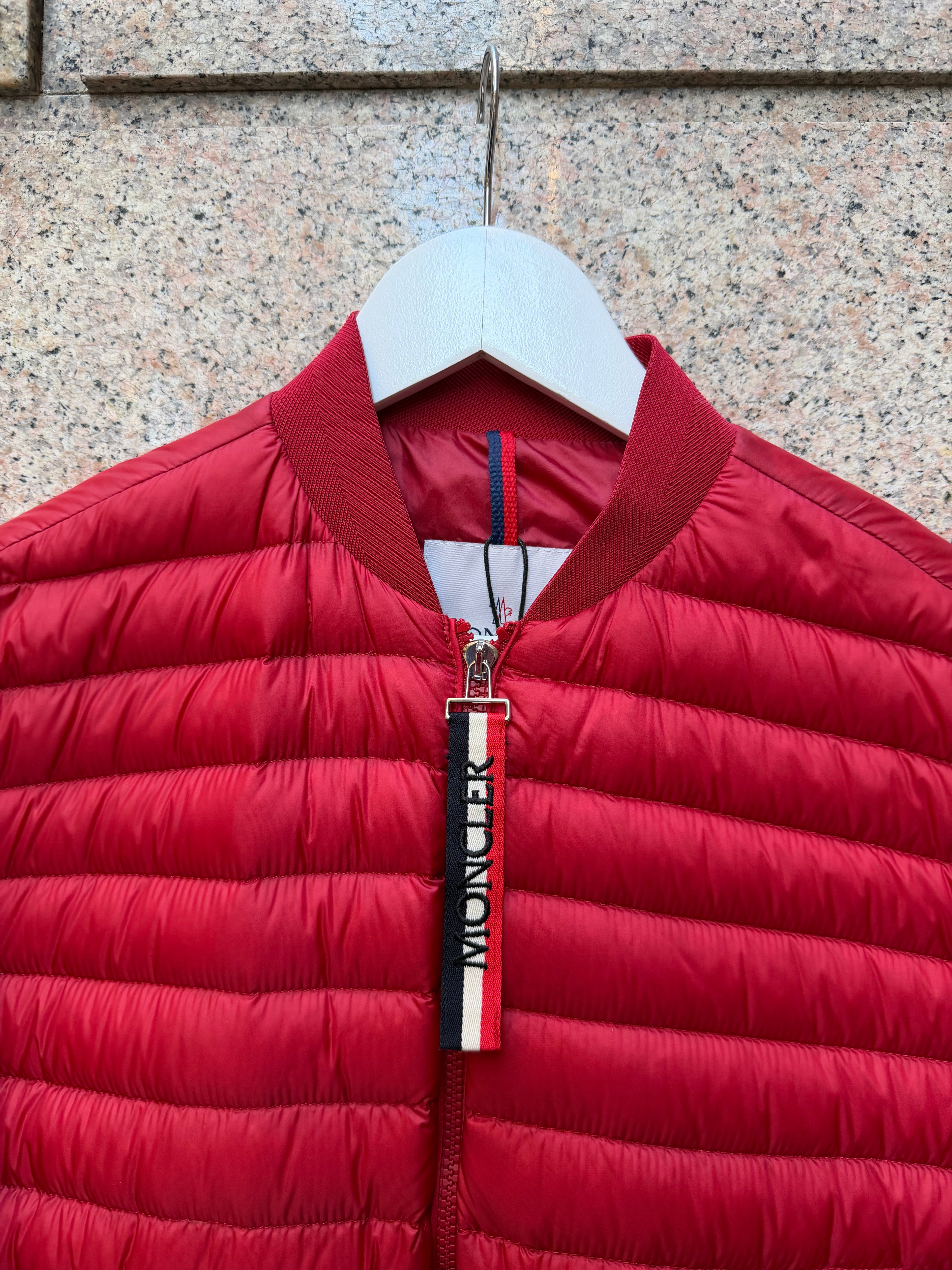 Moncler Puffer Piumino Red 100Gr - S (USED)