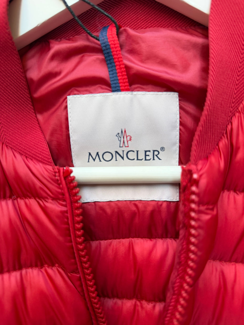 Moncler Puffer Piumino Red 100Gr - S (USED)
