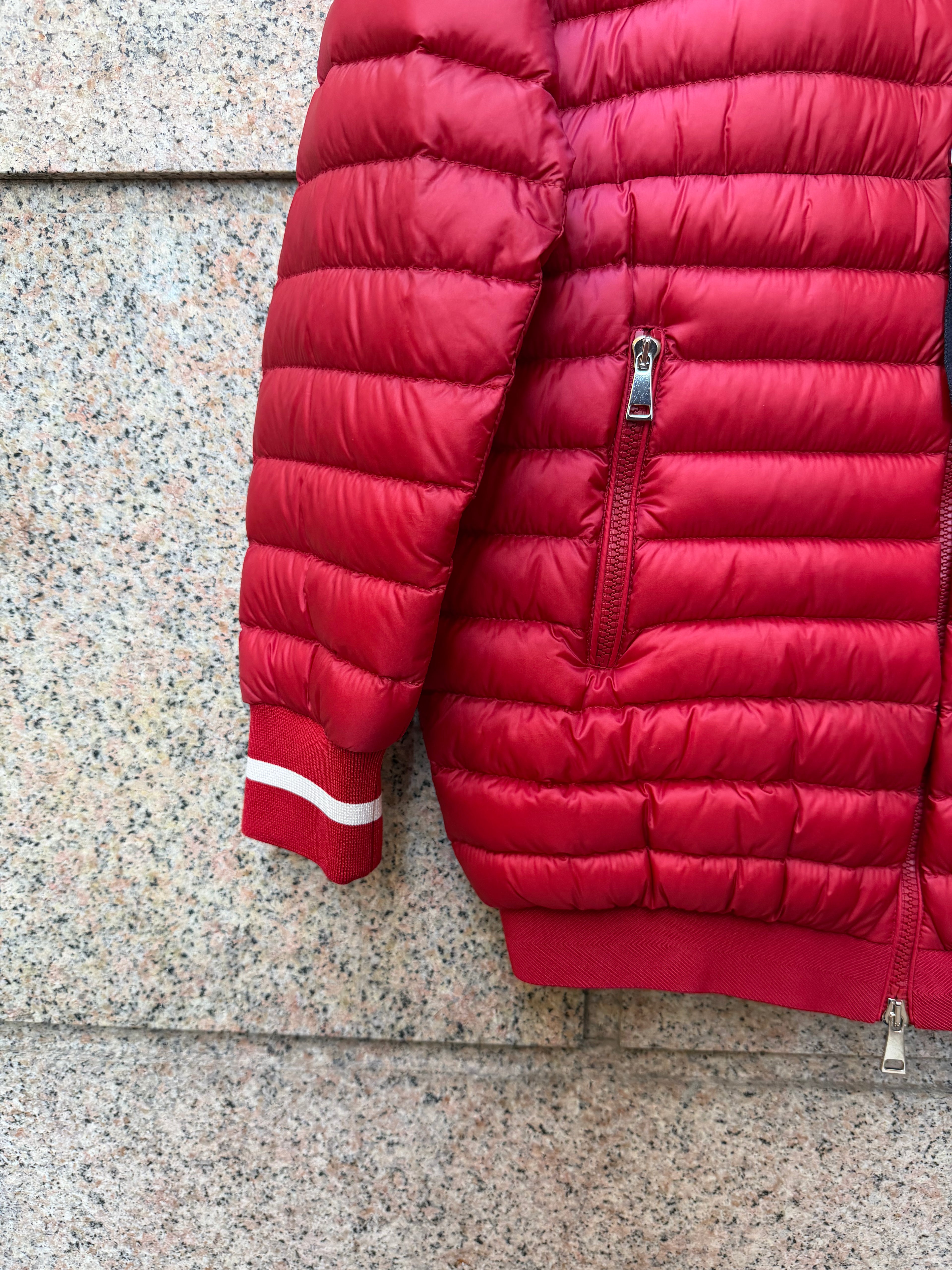 Moncler Puffer Piumino Red 100Gr - S (USED)