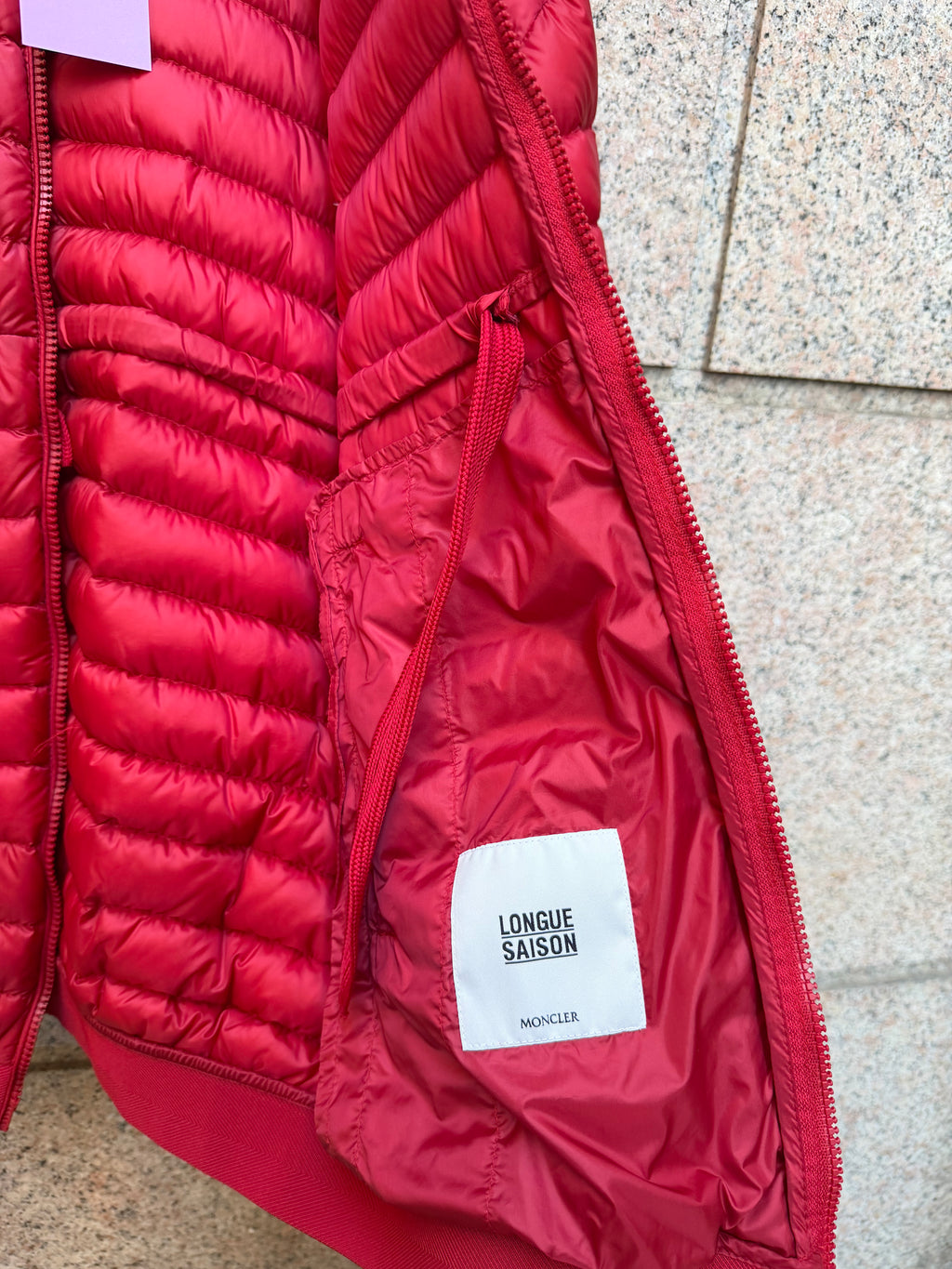 Moncler Puffer Piumino Red 100Gr - S (USED)