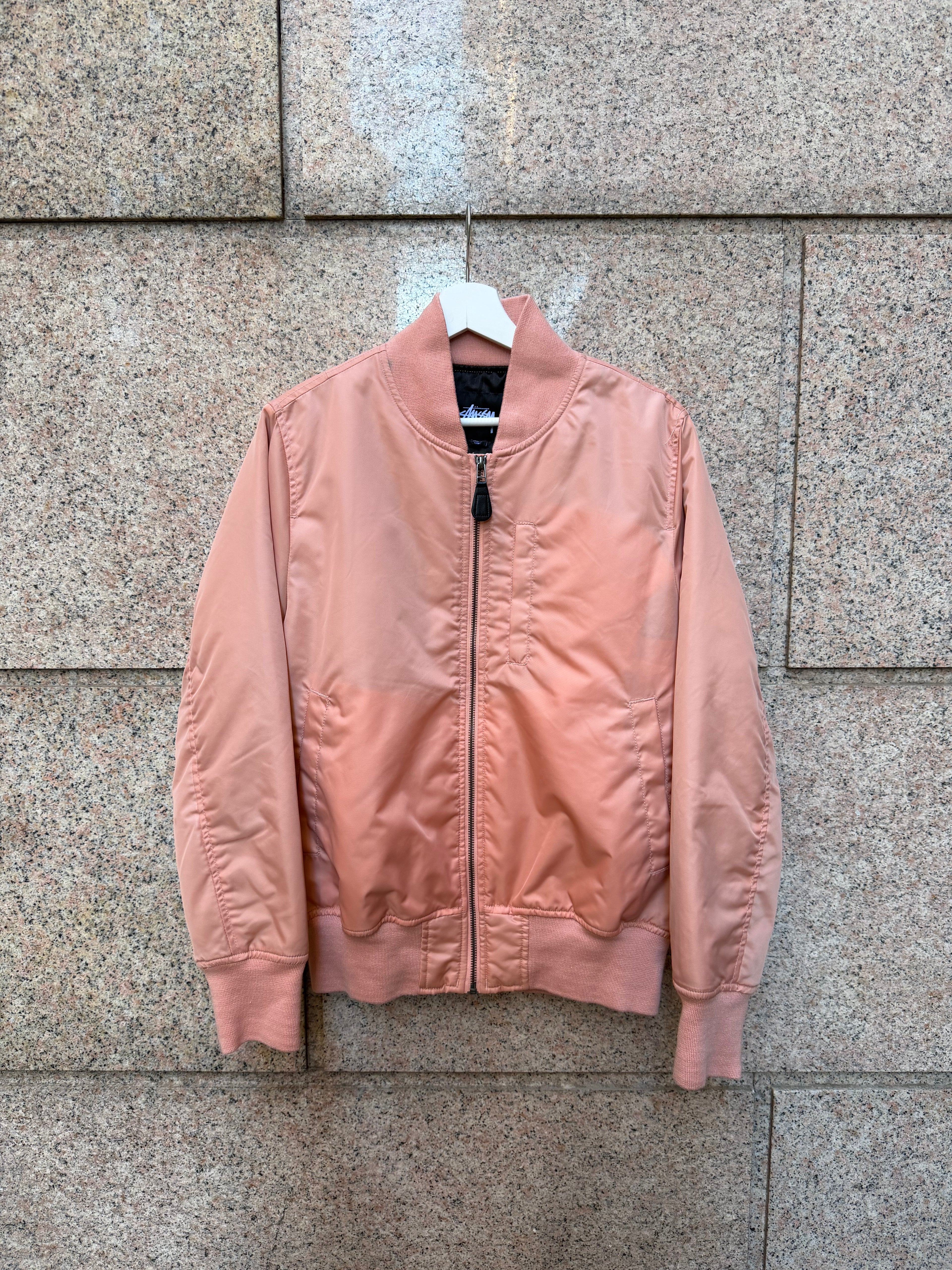 Stussy Bomber Pink - S (USED)