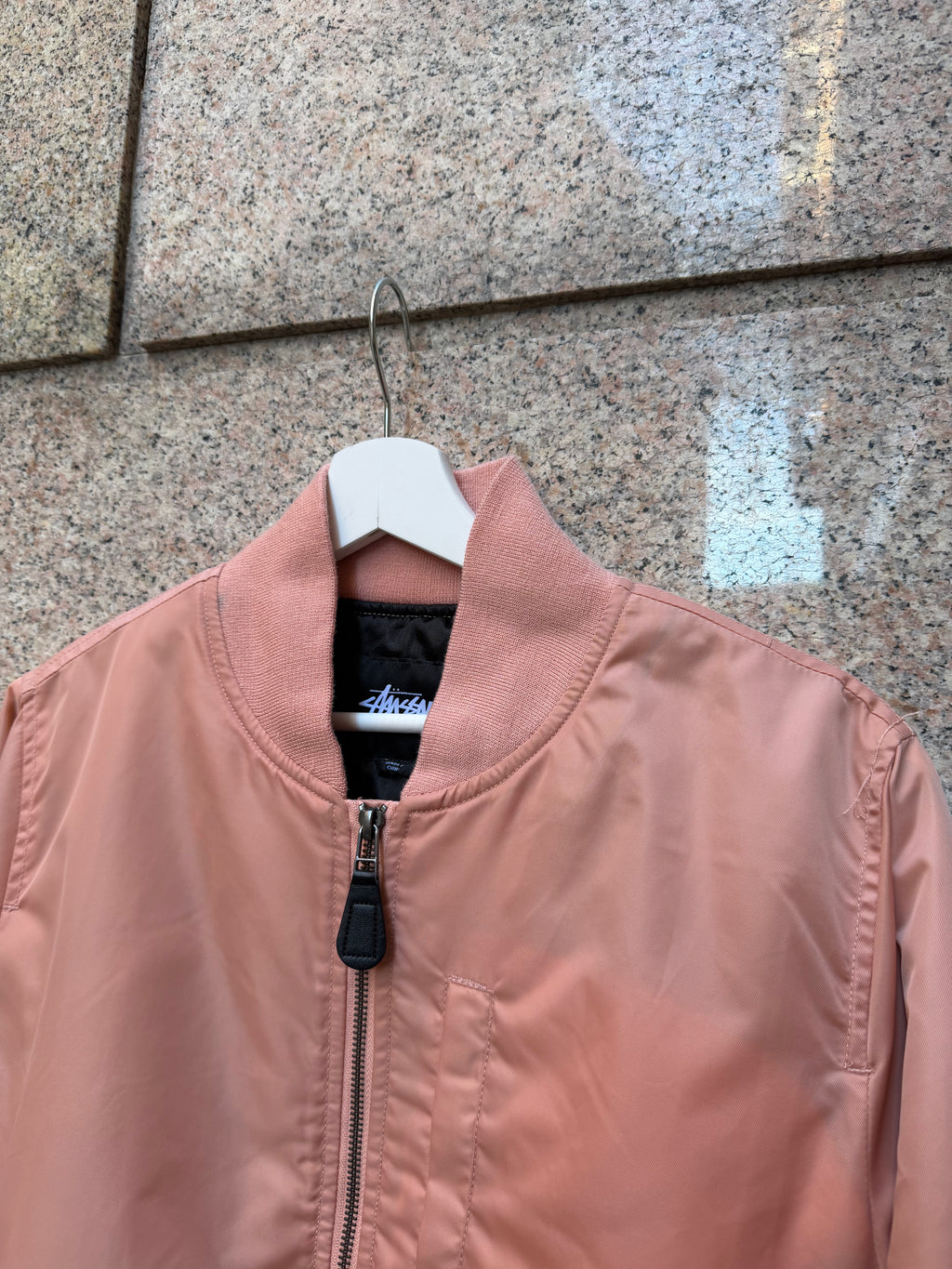 Stussy Bomber Pink - S (USED)
