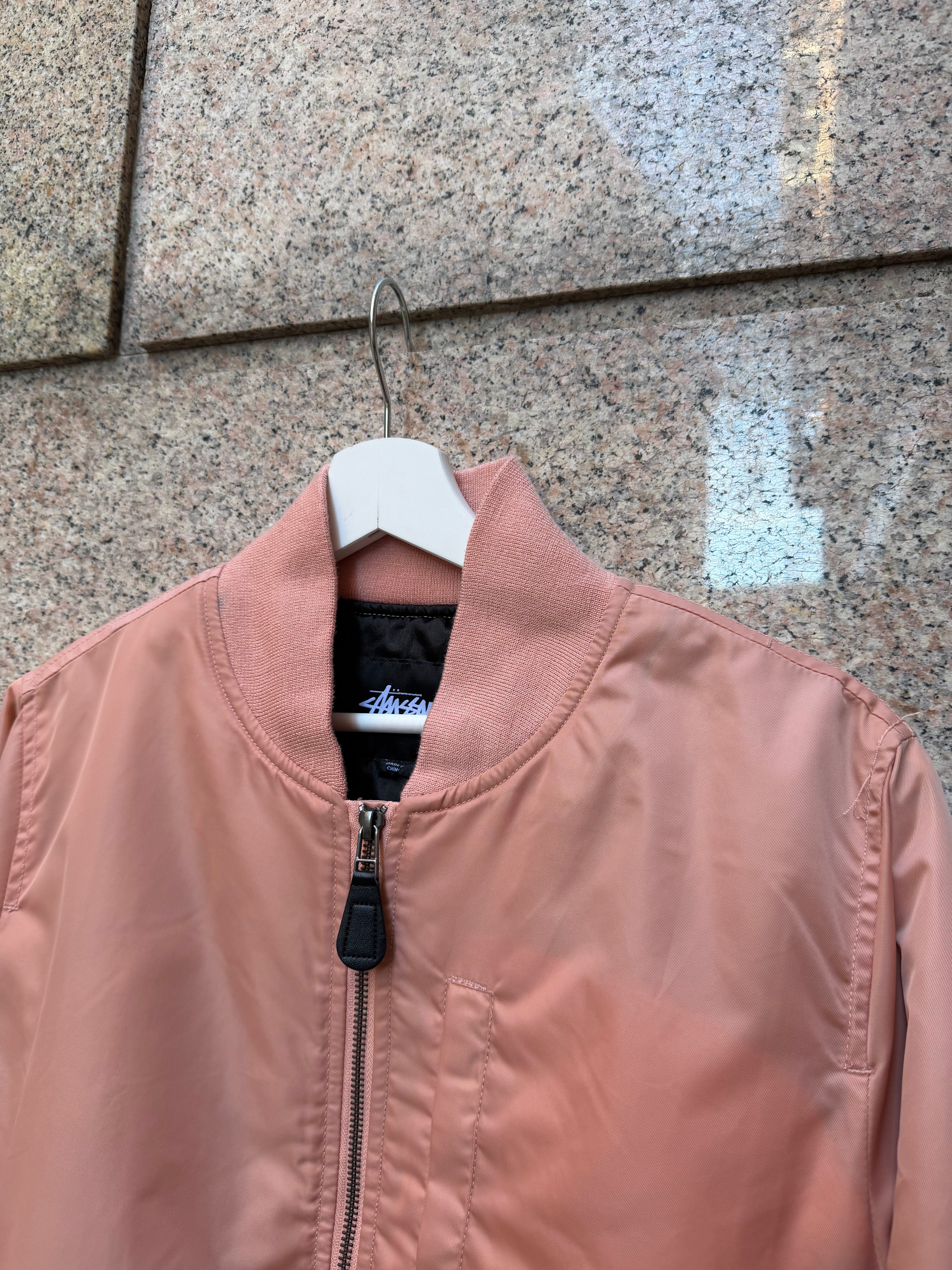Stussy Bomber Pink - S (USED)