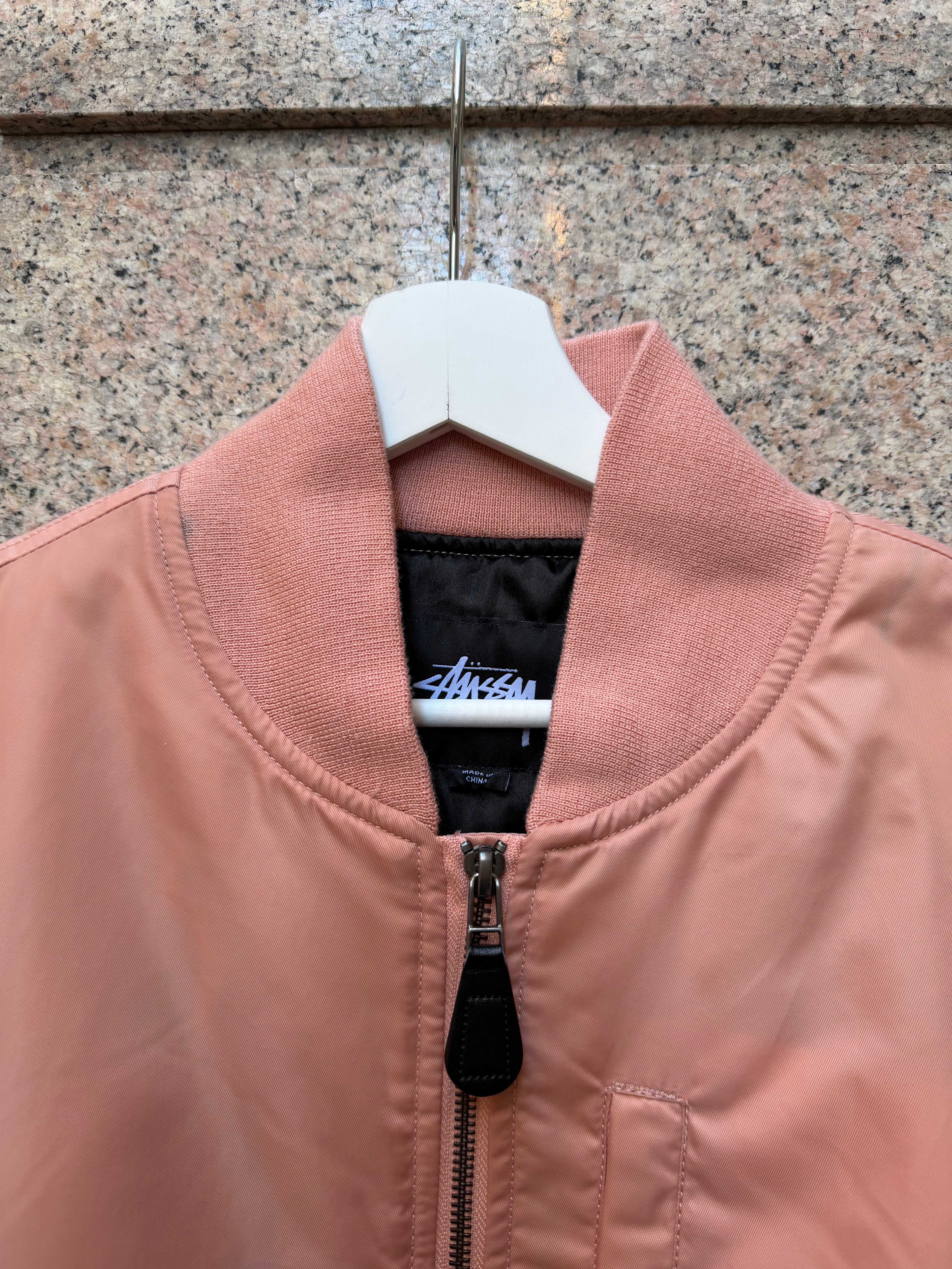 Stussy Bomber Pink - S (USED)