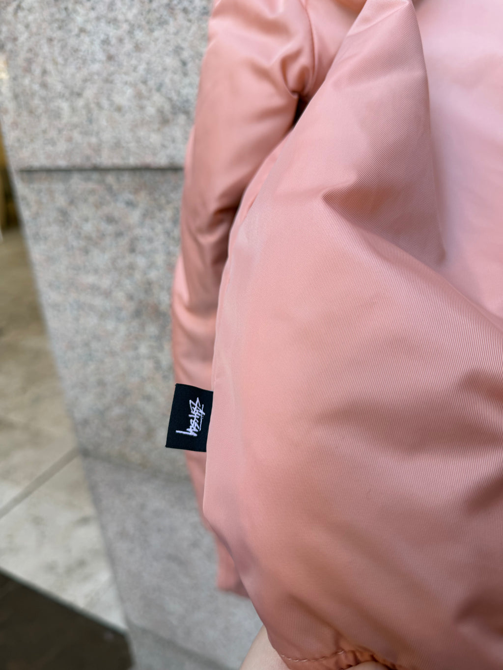Stussy Bomber Pink - S (USED)