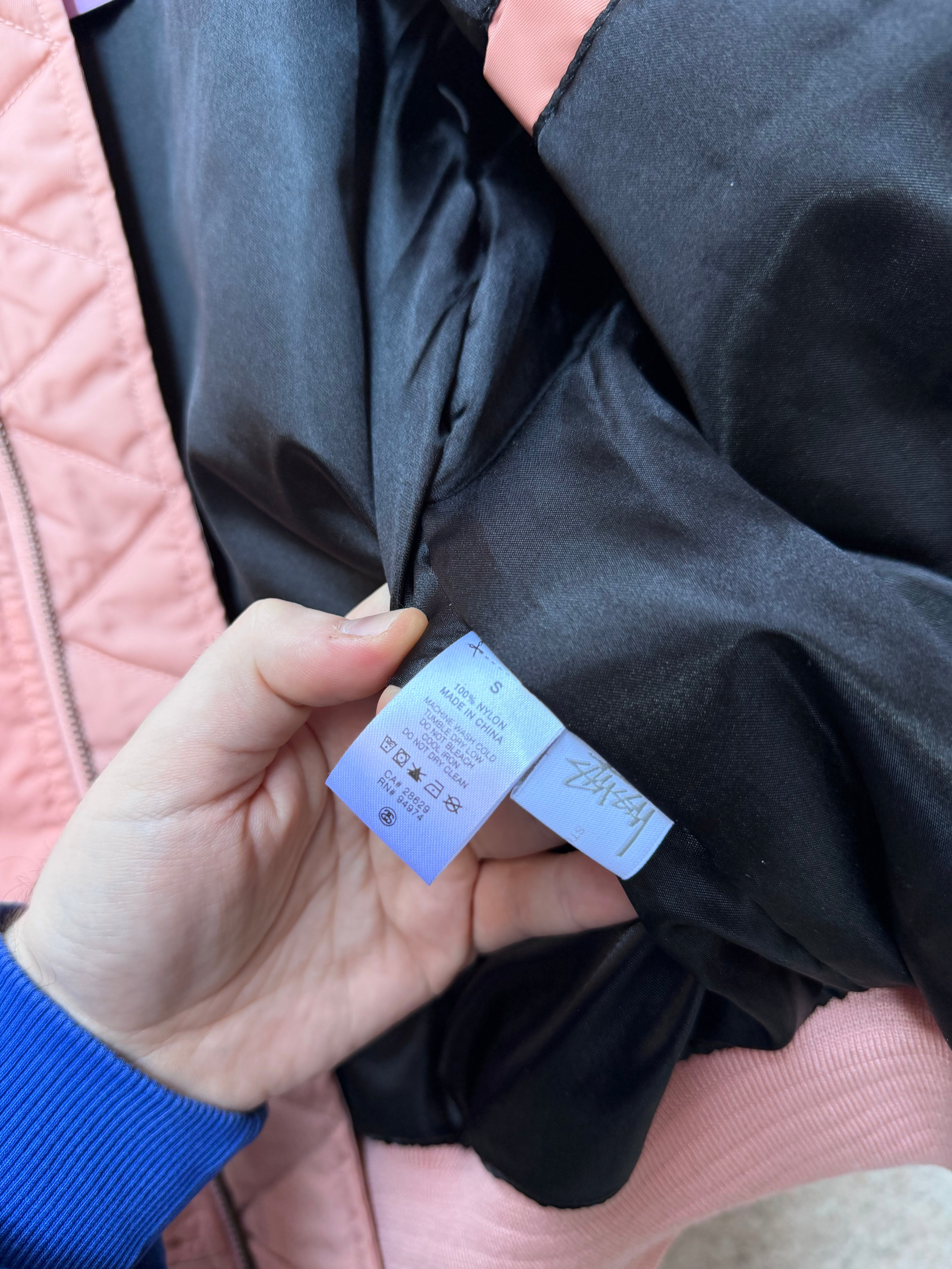 Stussy Bomber Pink - S (USED)