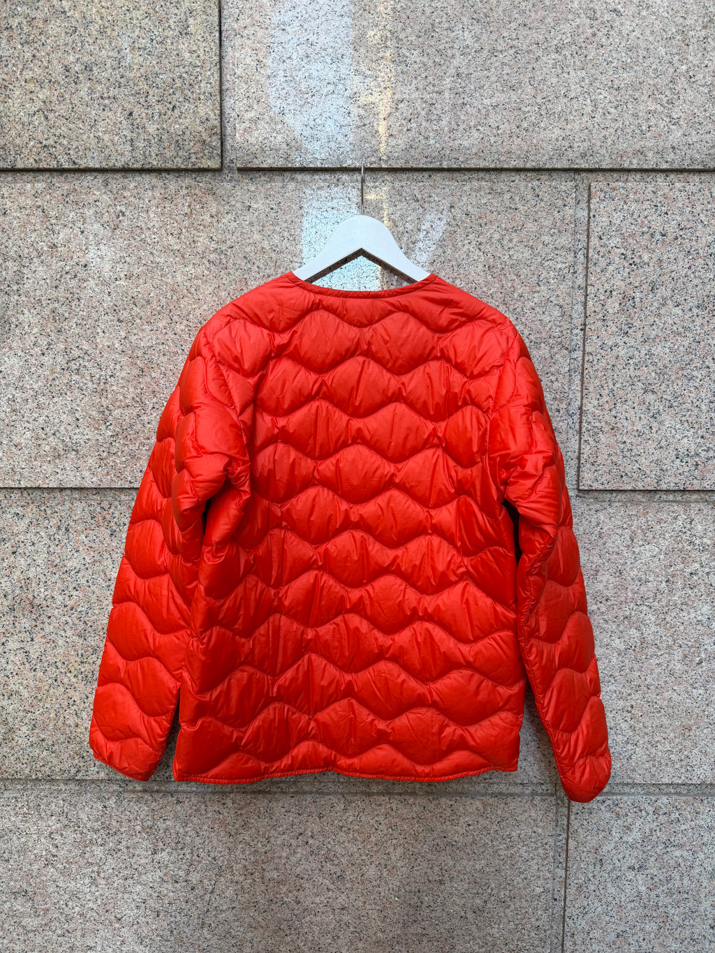 A Bathing Ape Bape Down Jacket Wave Logo  - L (USED)
