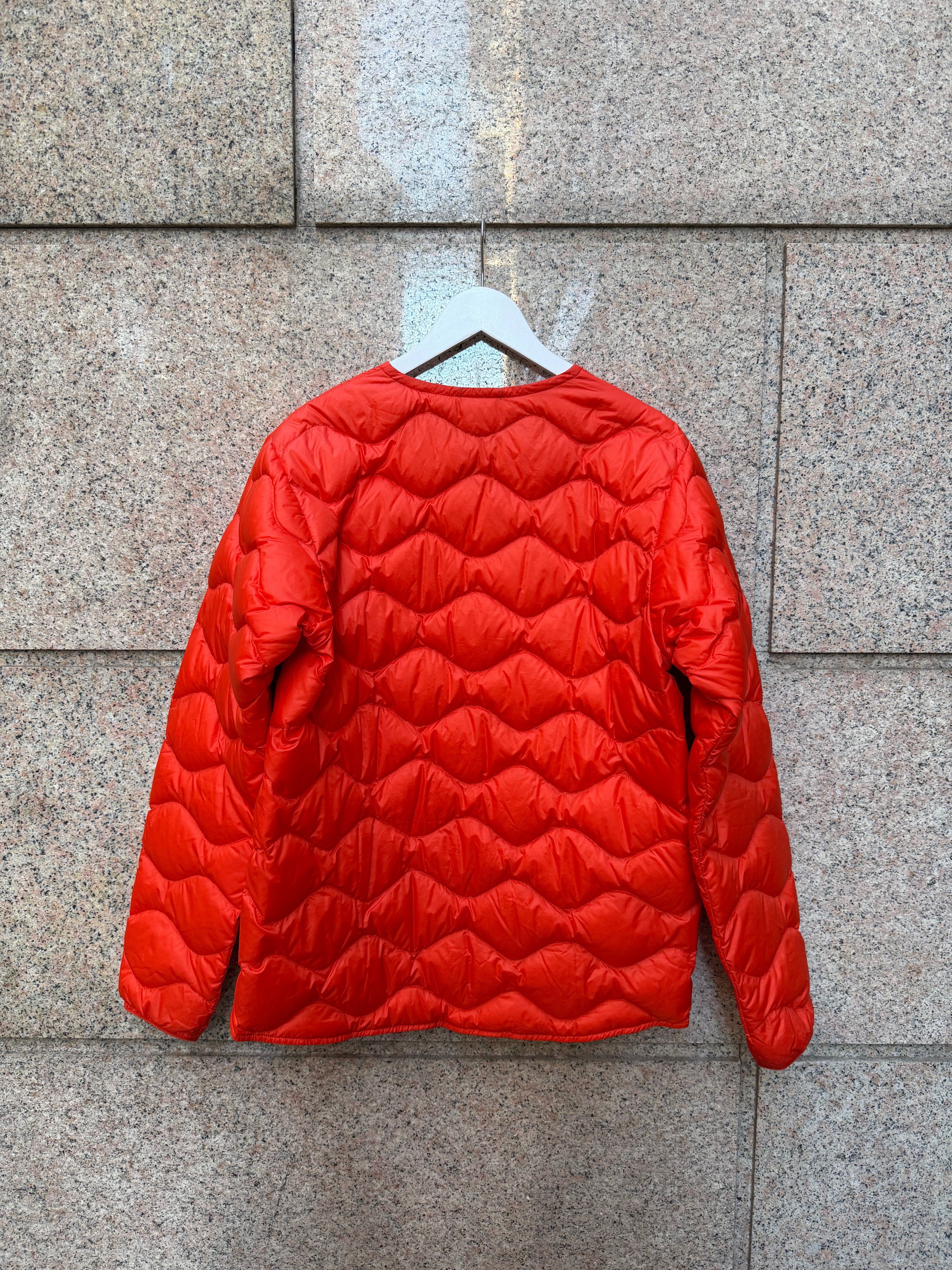 A Bathing Ape Bape Down Jacket Wave Logo  - L (USED)