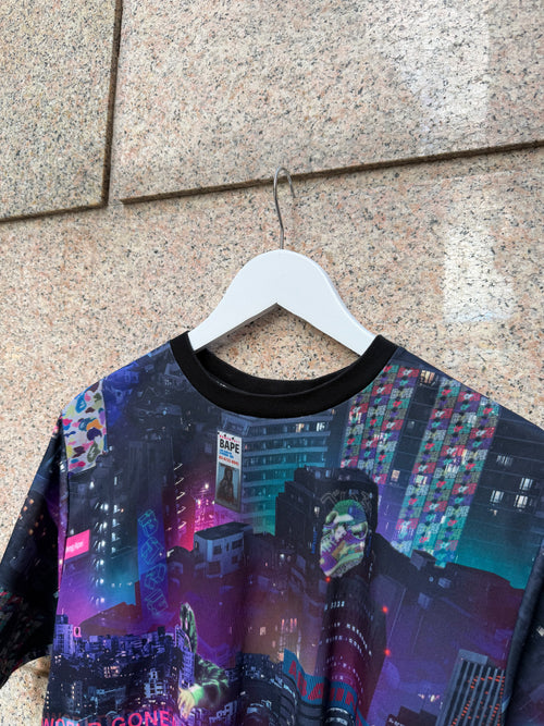 A Bathing Ape Bape World Gone Mad Tee - M (USED)