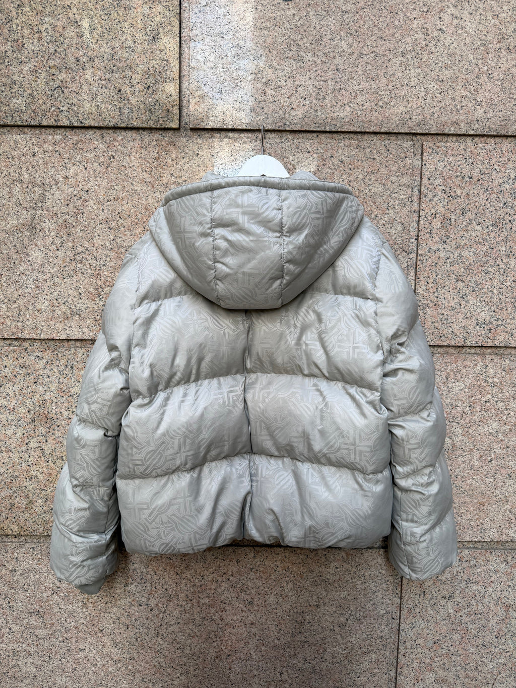Daily Paper Puffer Silver - XL (USED)