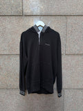 Palace P - Rib Black Hoodie - L (USED)