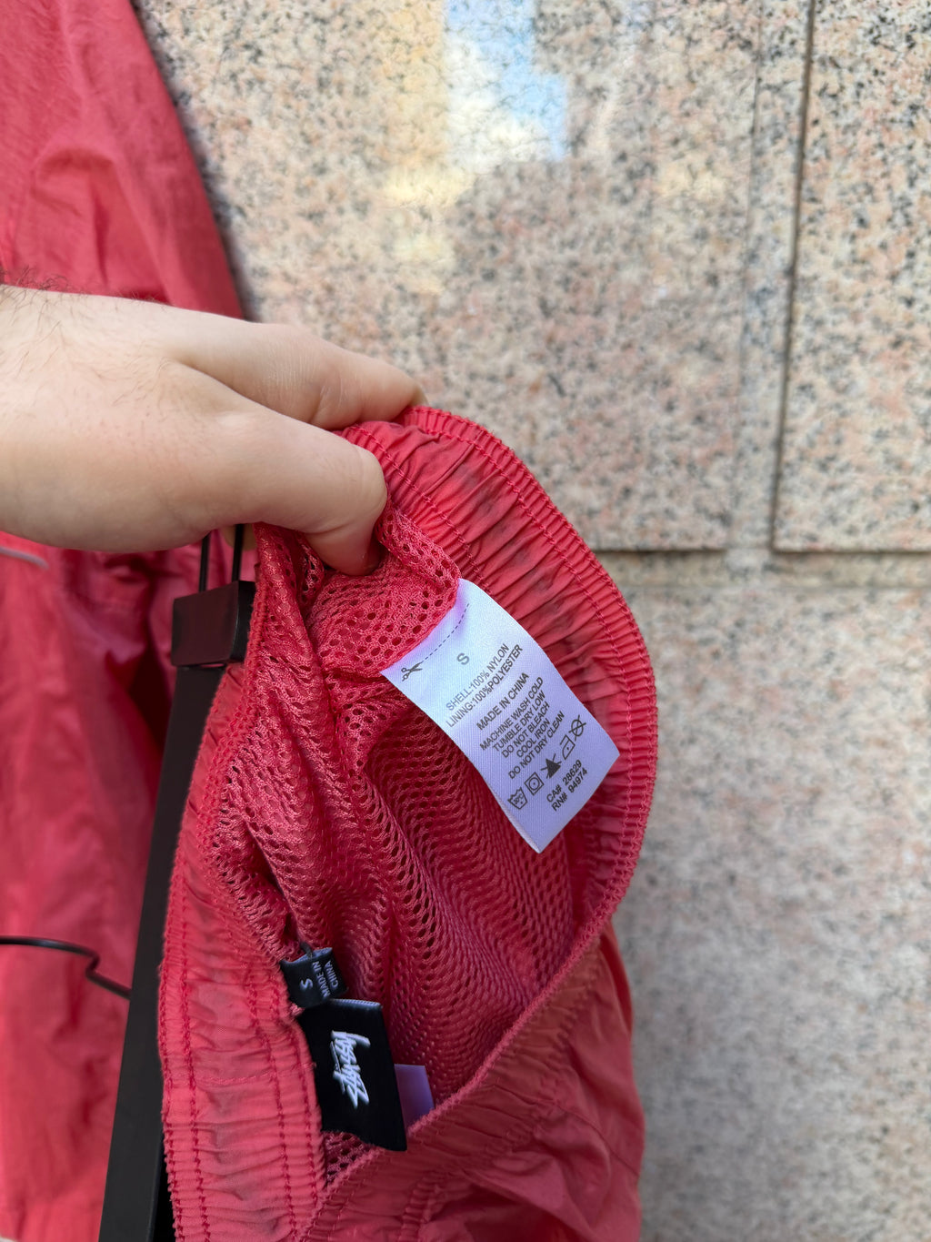 Stussy Tracksuit Completa Nylon Red - S (USED)