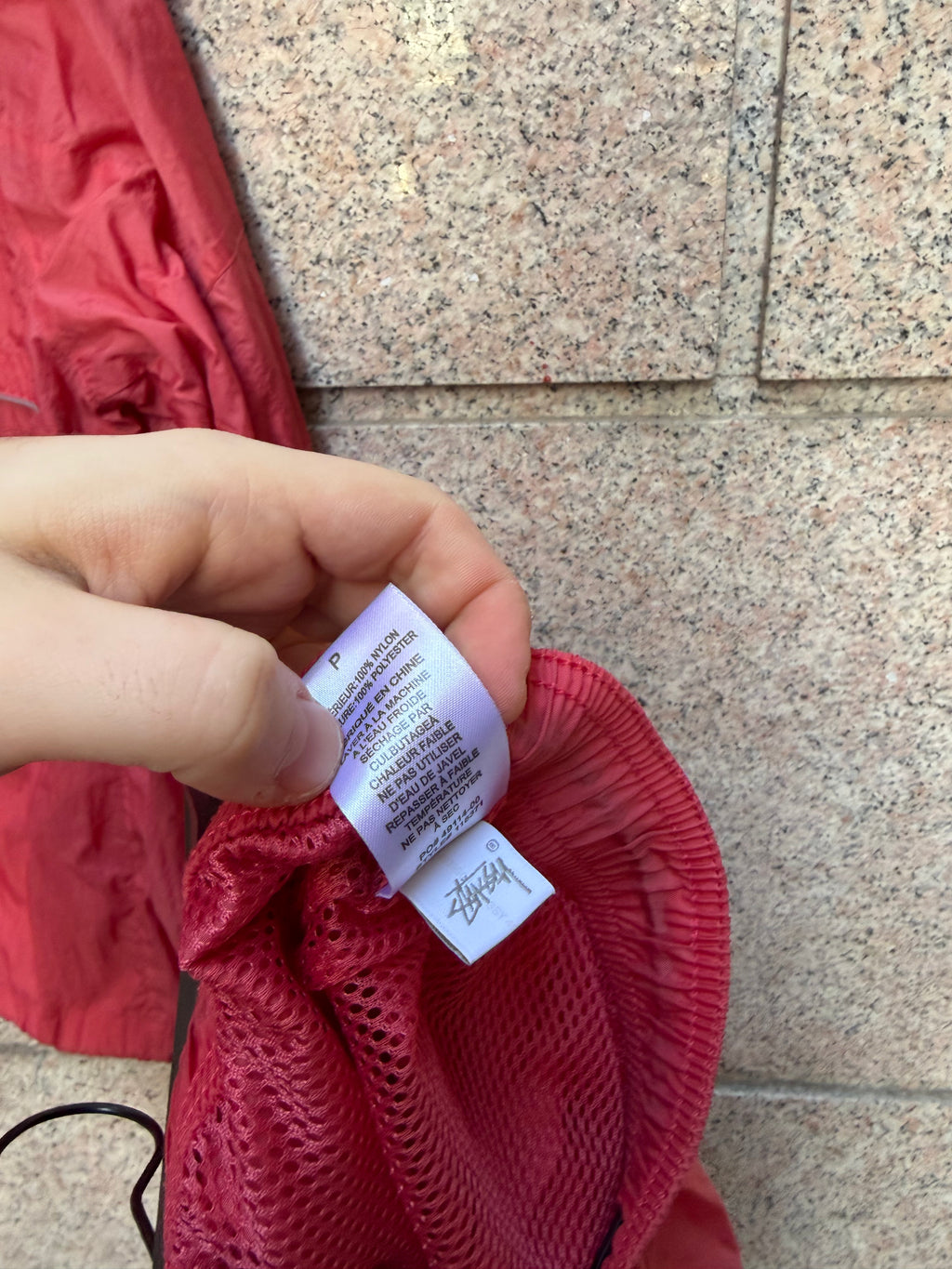 Stussy Tracksuit Completa Nylon Red - S (USED)