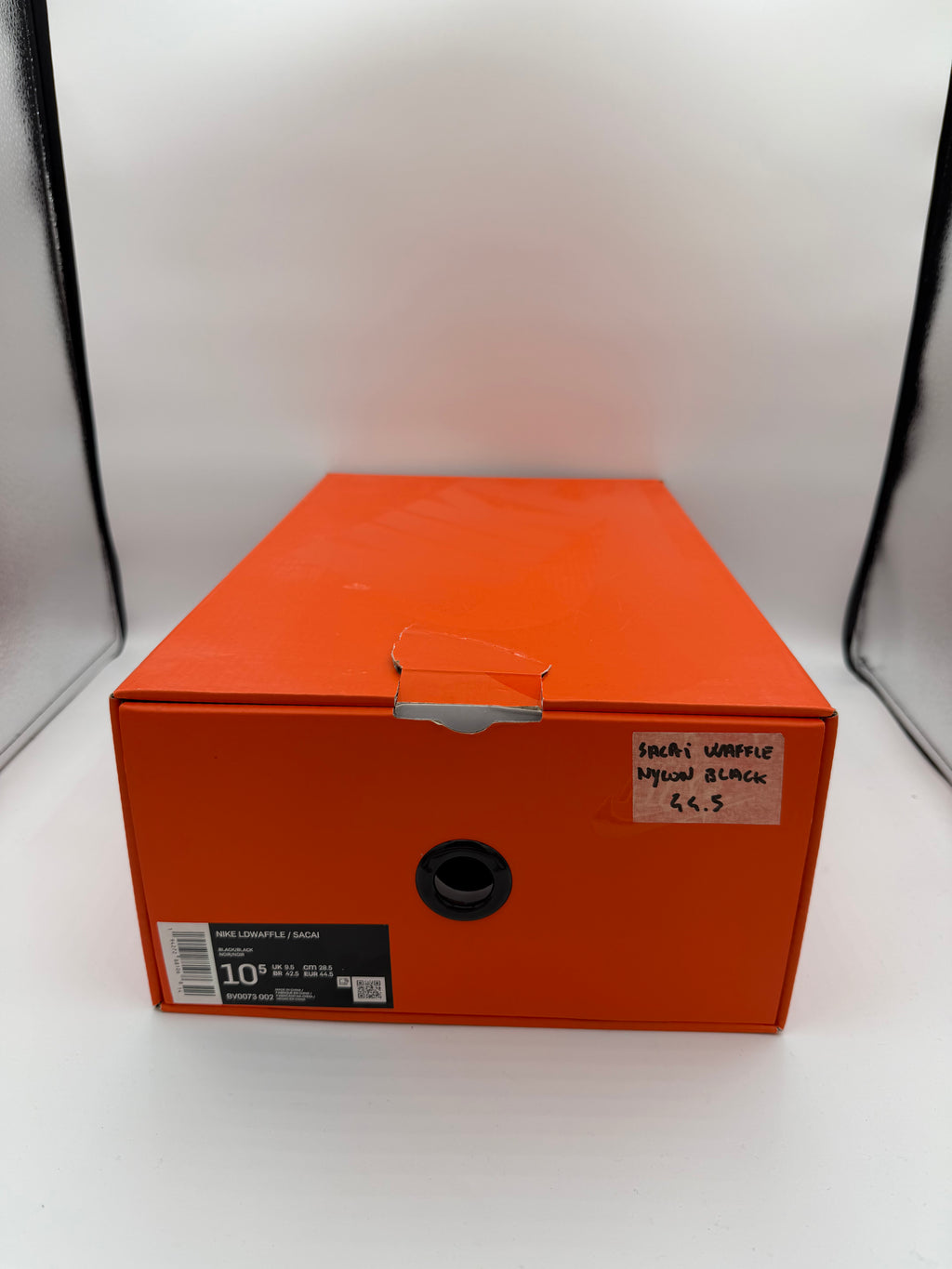 Nike LD Waffle sacai Black Nylon - 44,5Eu (USED)