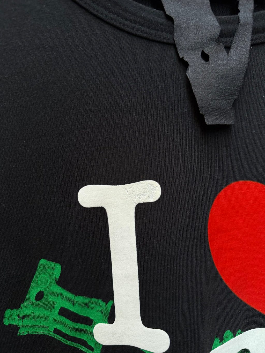 Vlone I Love Atl Black Tee  - L (USED)