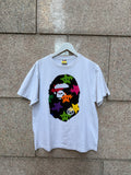 A Bathing Ape Bape Big Head Multi Star - L (USED)