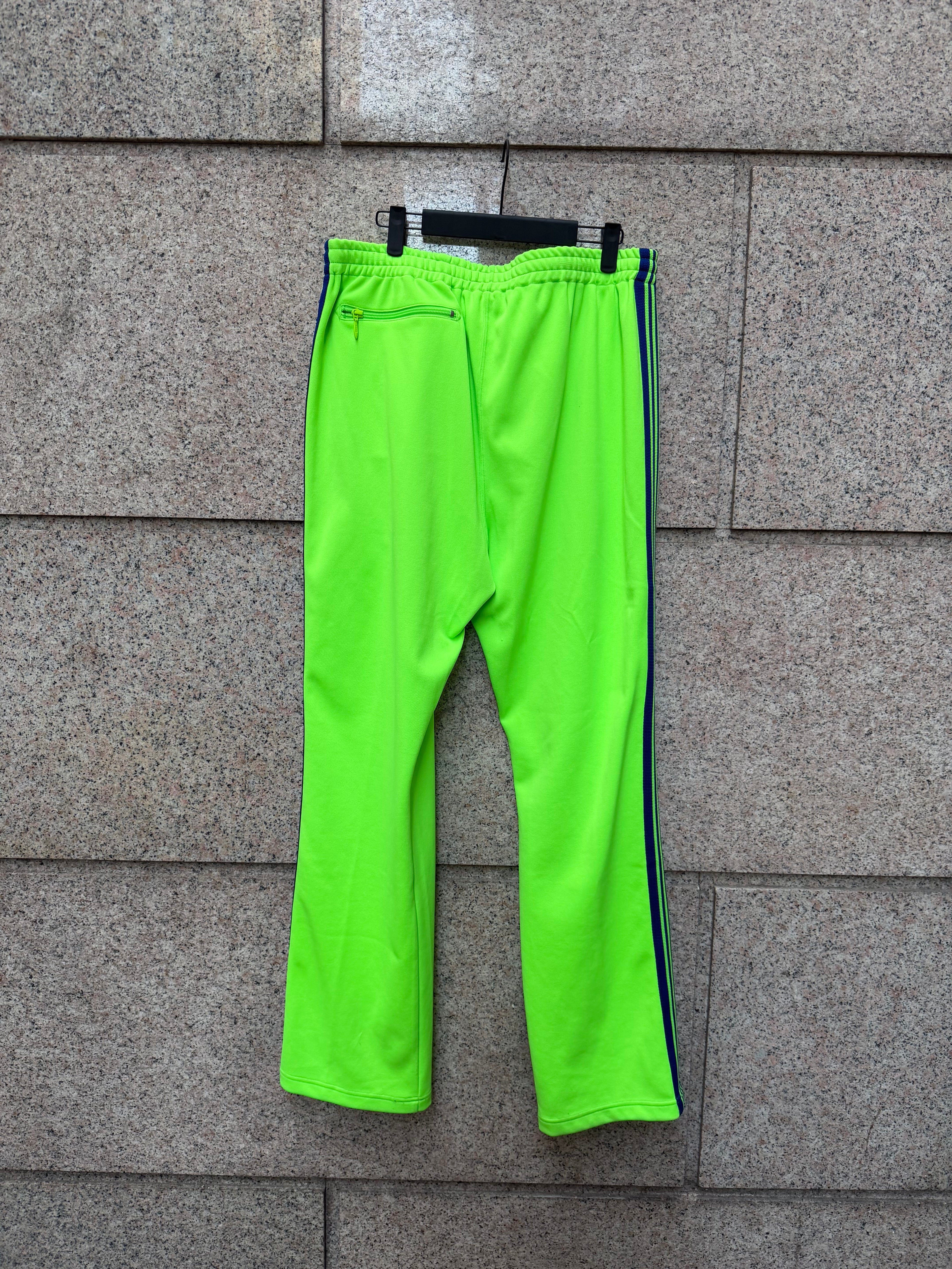 Needles x Awge Neon Track Pants - XL (USED)