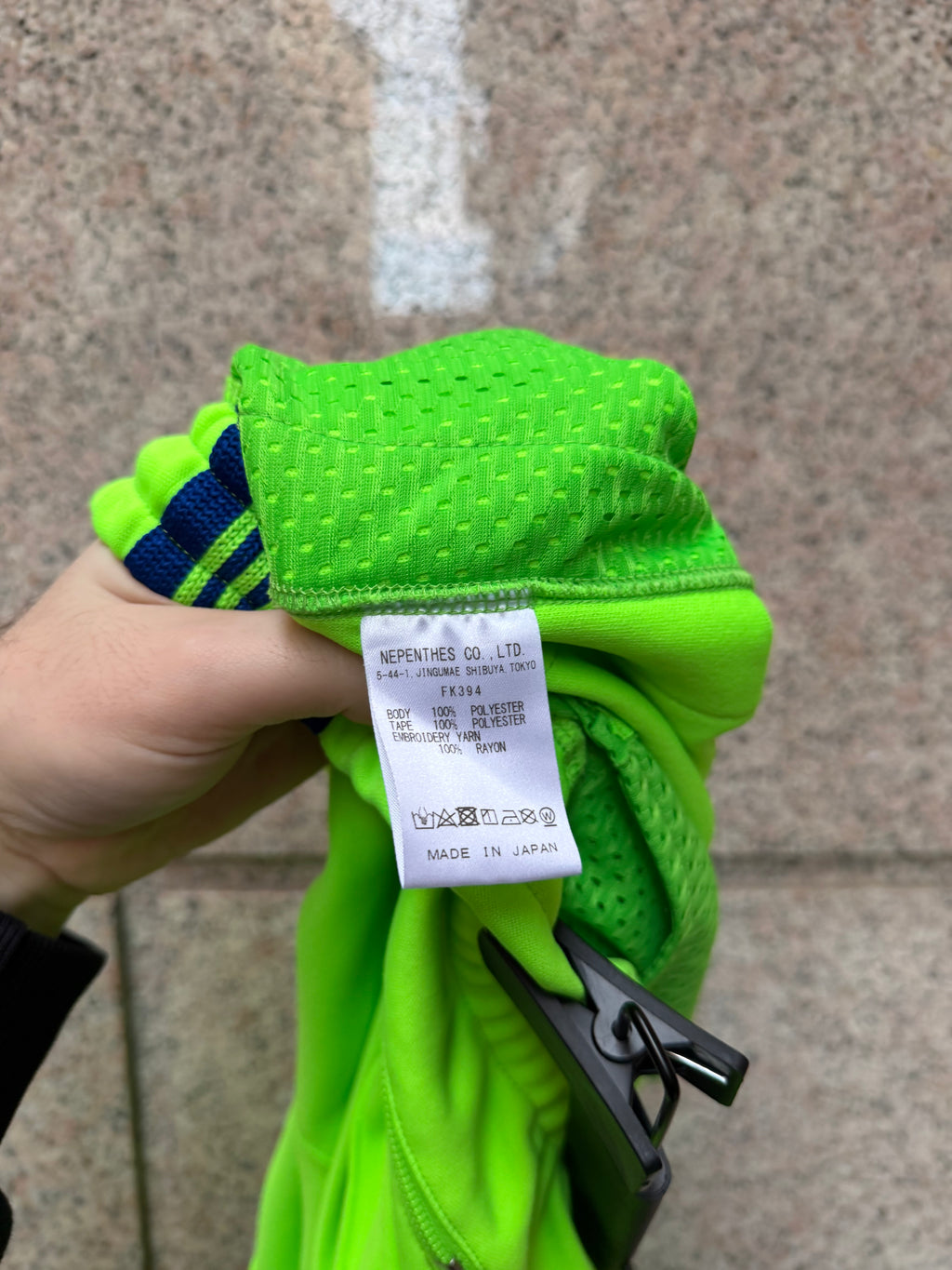 Needles x Awge Neon Track Pants - XL (USED)