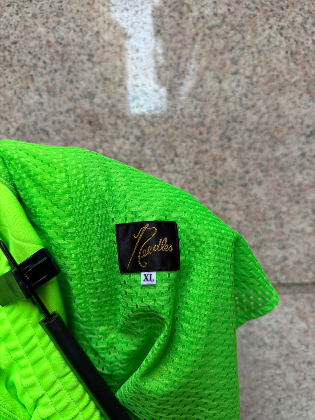Needles x Awge Neon Track Pants - XL (USED)