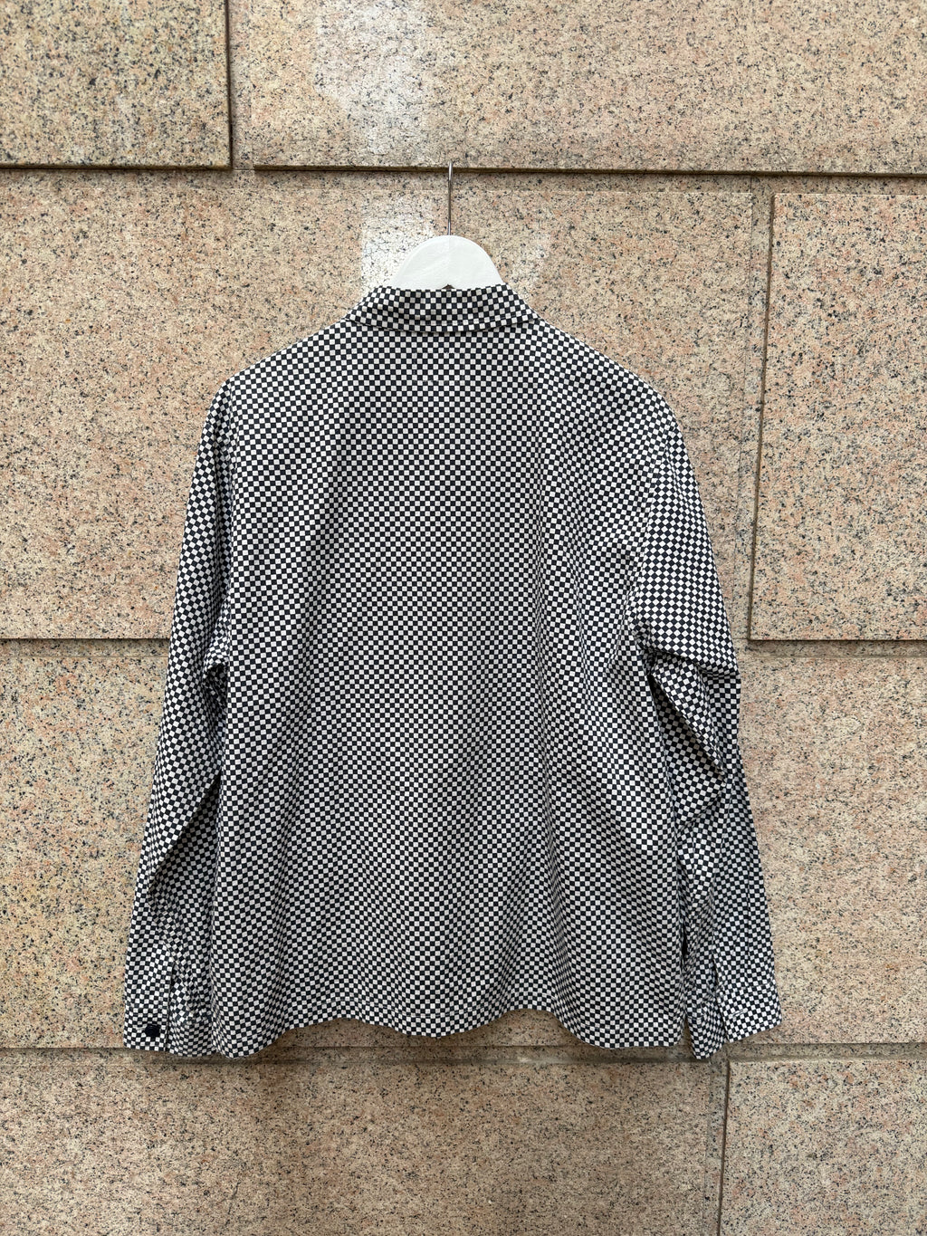 Stussy Overshirt White Navy - S (USED)