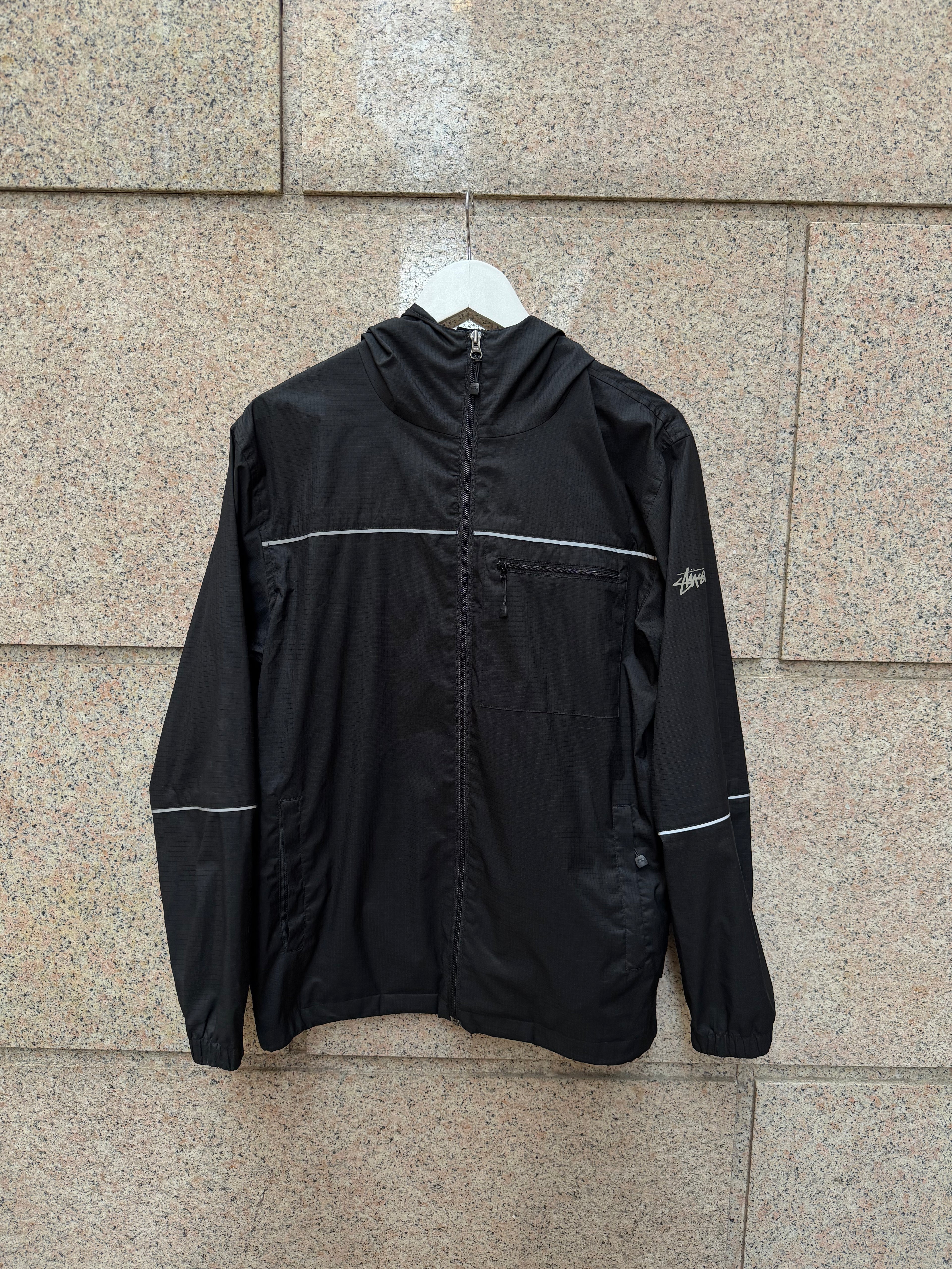 Stussy Light Jacket Black - S (USED)