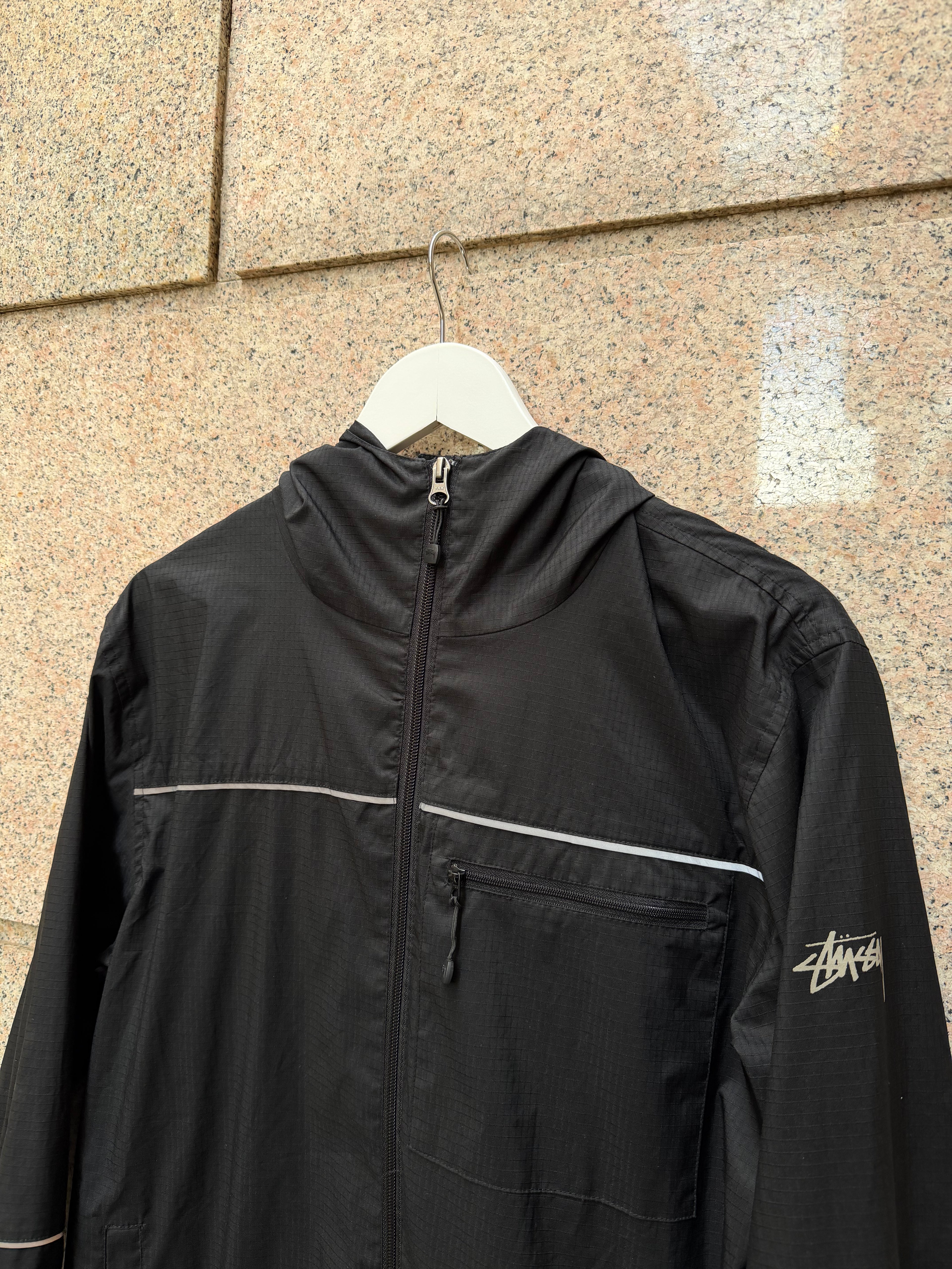 Stussy Light Jacket Black - S (USED)