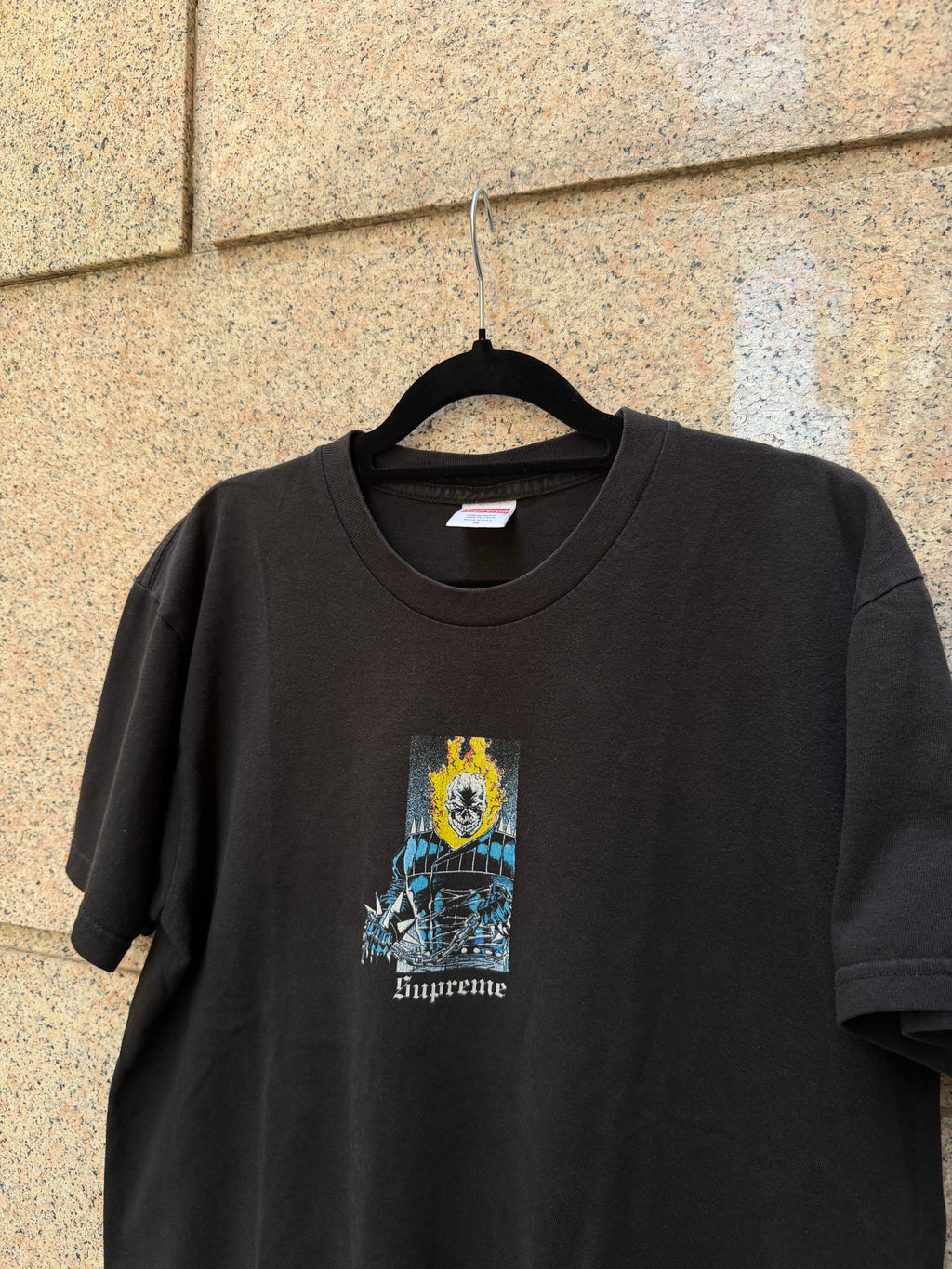 Supreme Marvel Ghost Rider Tee Black - M (USED)