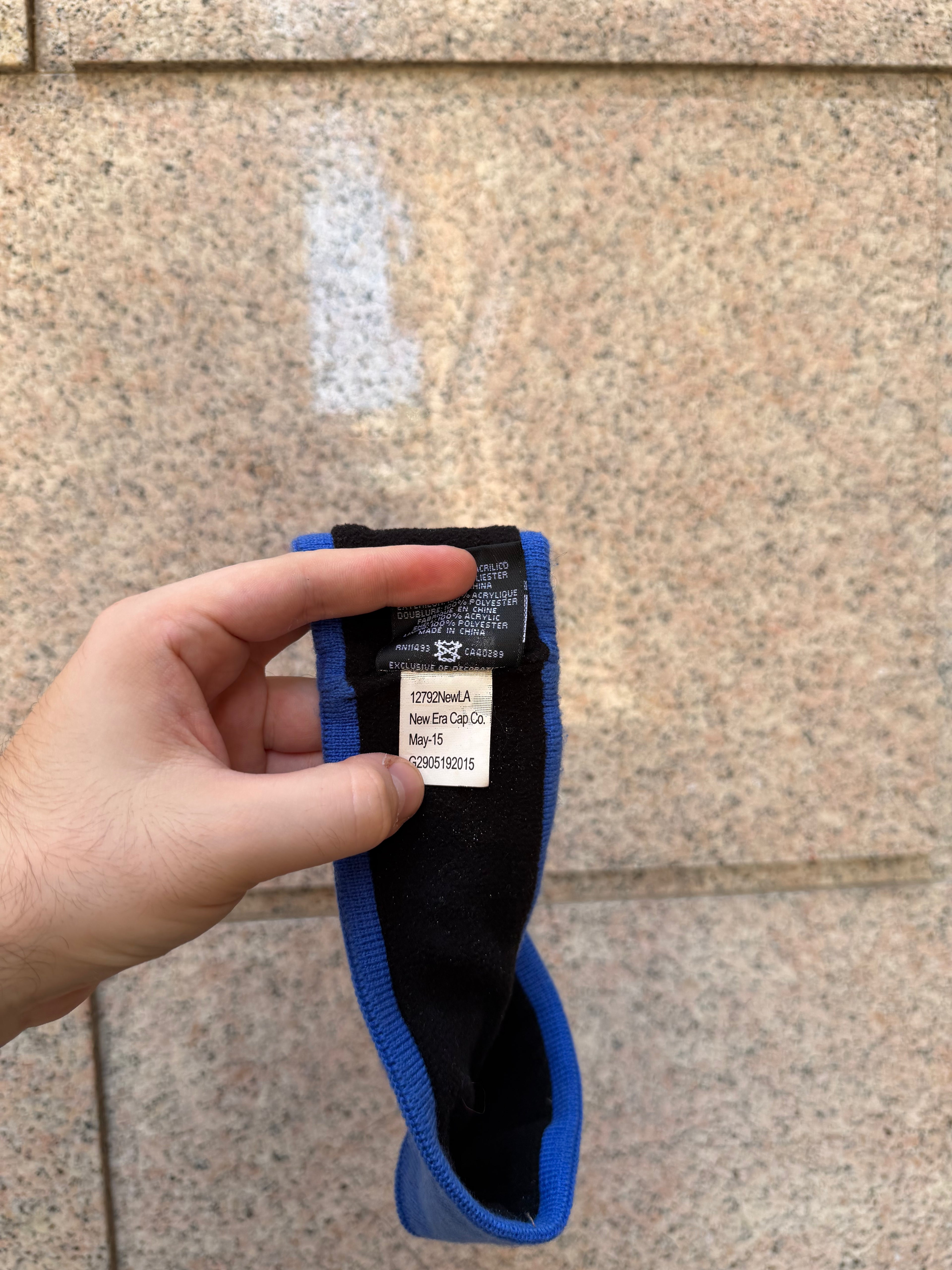 Supreme X New Era Big Logo Headband Blue (USED)