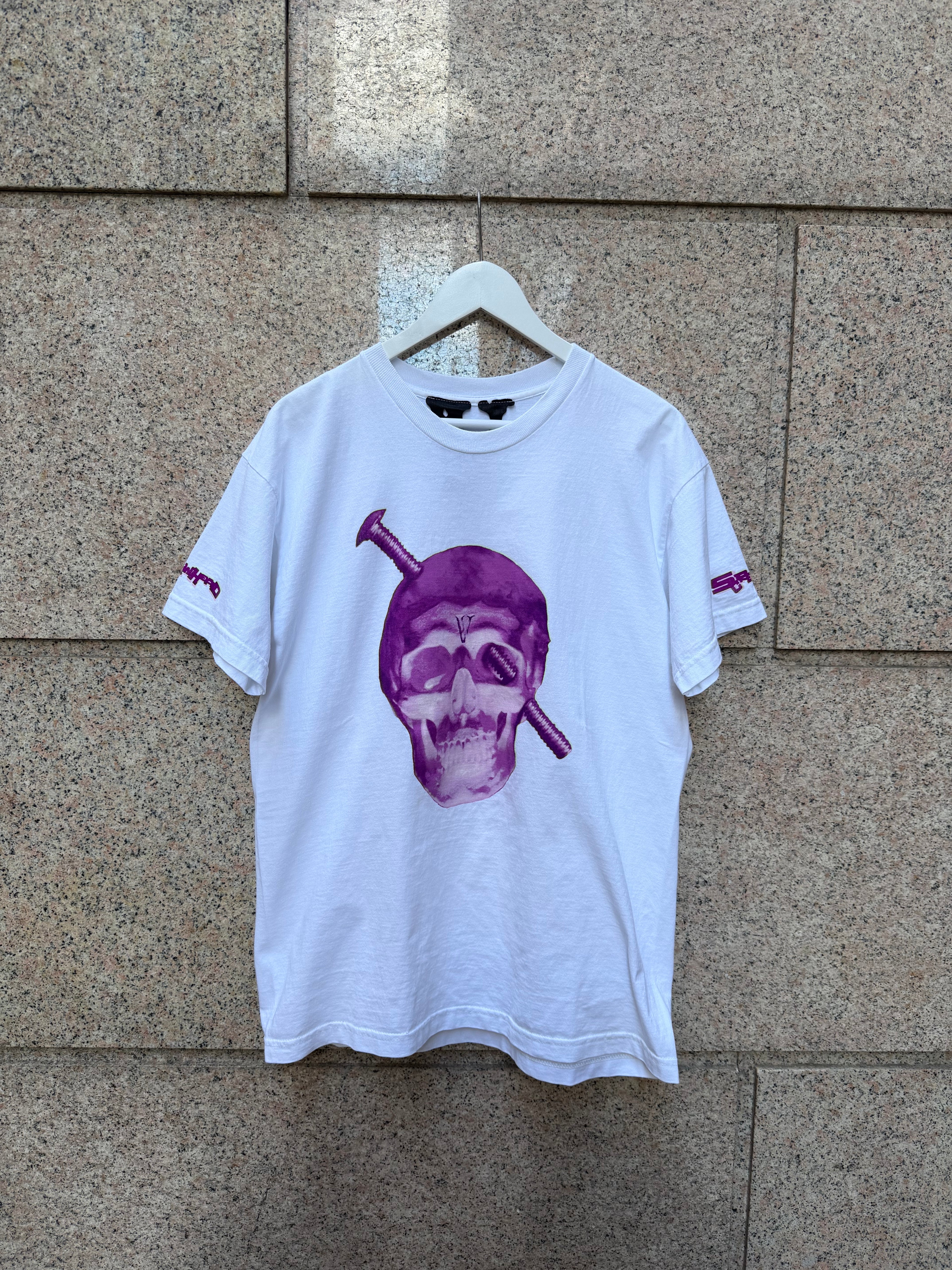 Vlone Screwhead Tee White  - L (USED)