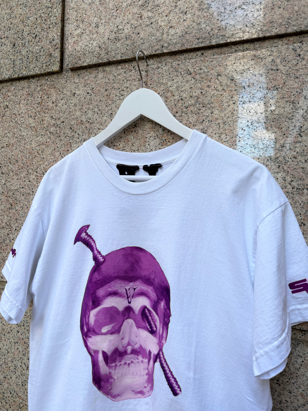 Vlone Screwhead Tee White  - L (USED)