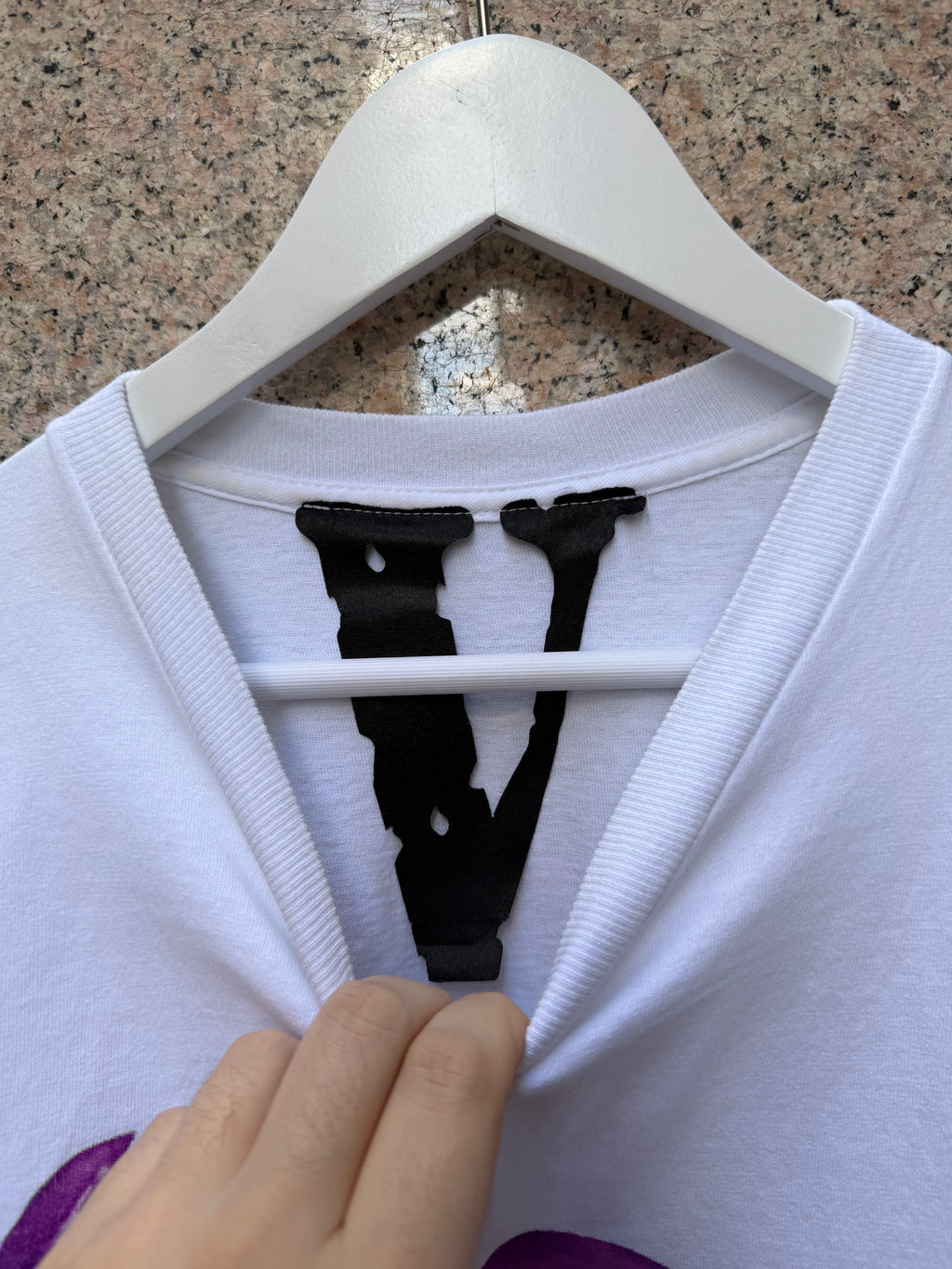 Vlone Screwhead Tee White  - L (USED)