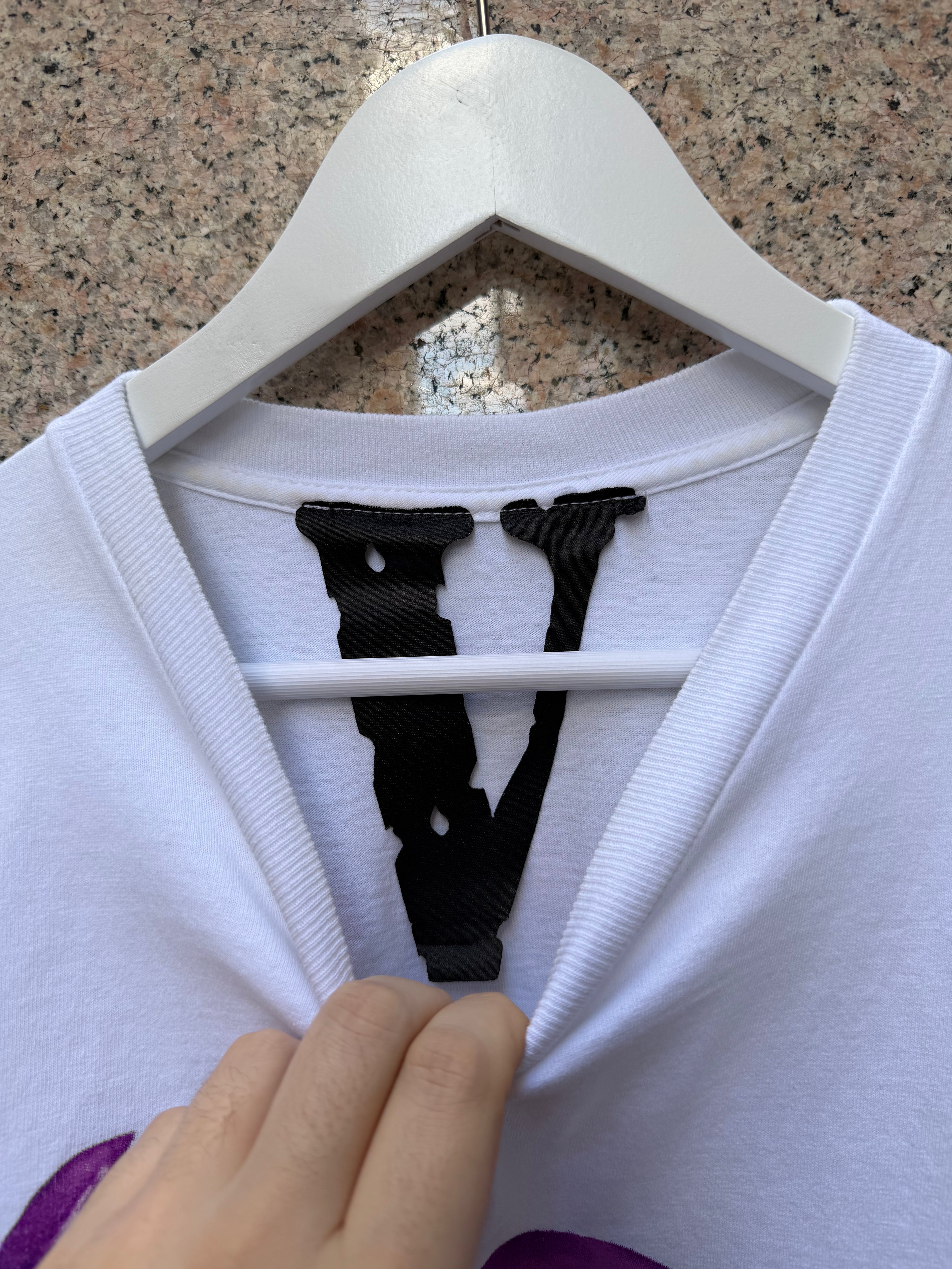 Vlone Screwhead Tee White  - L (USED)