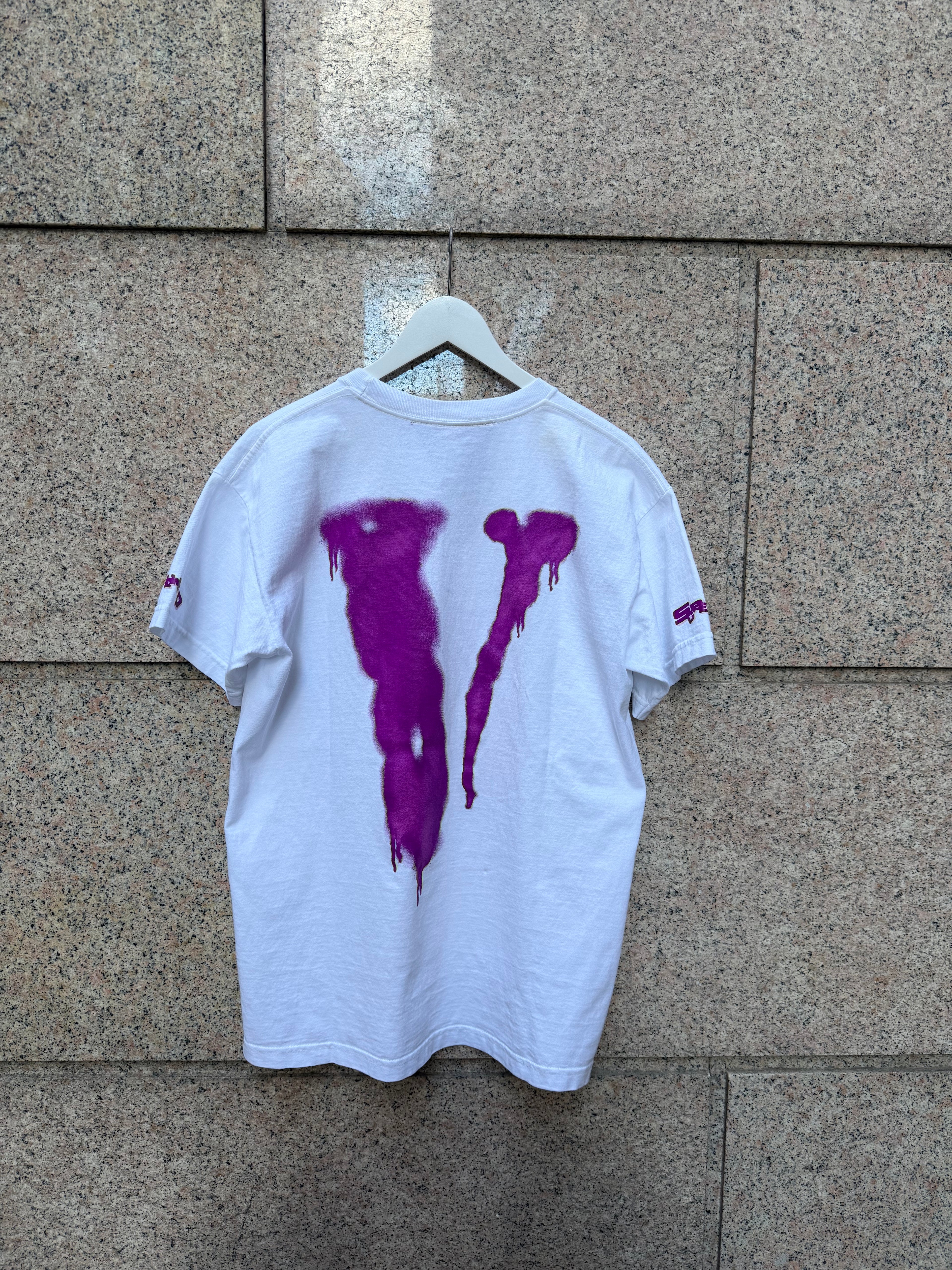 Vlone Screwhead Tee White  - L (USED)