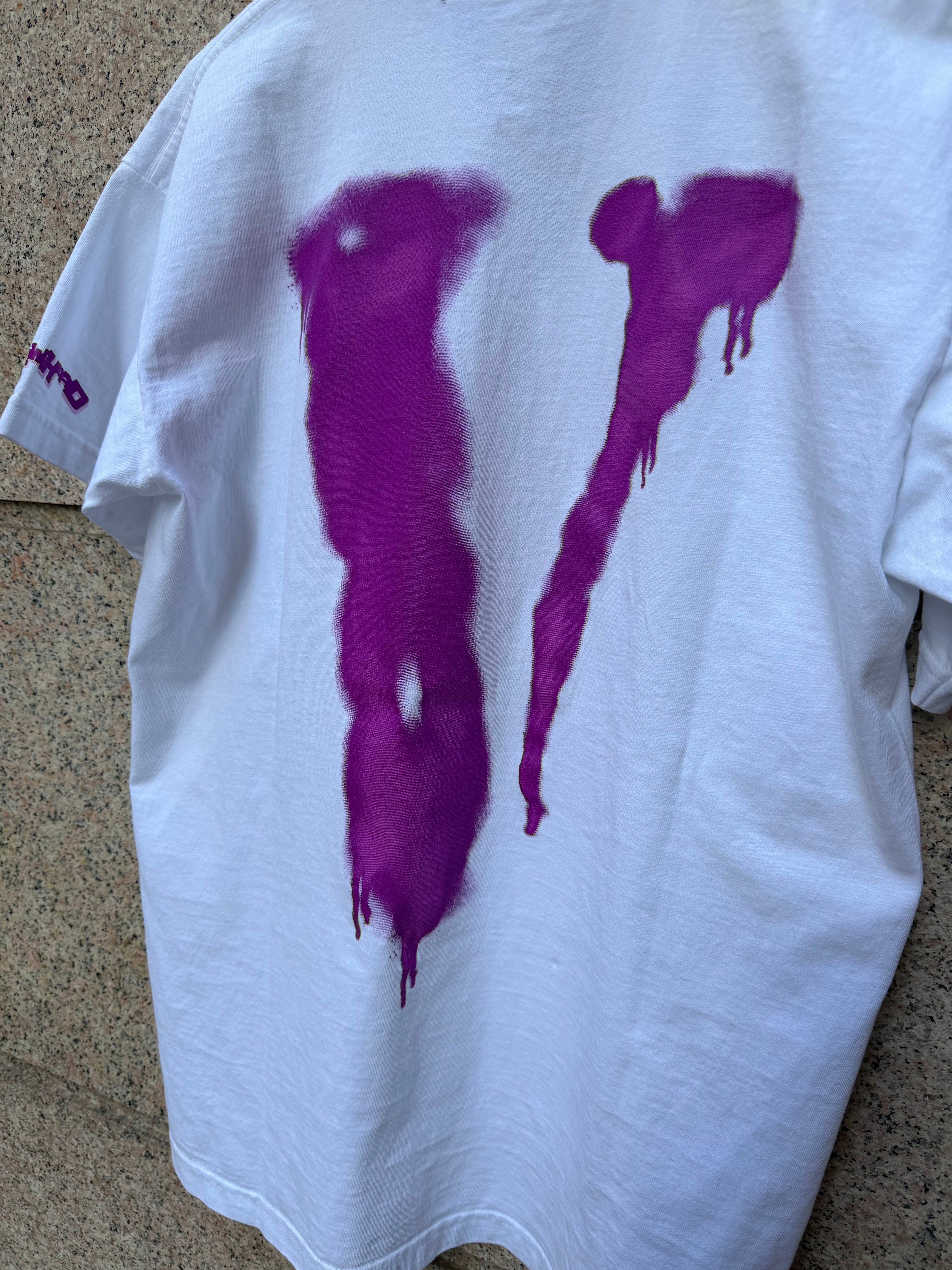 Vlone Screwhead Tee White  - L (USED)