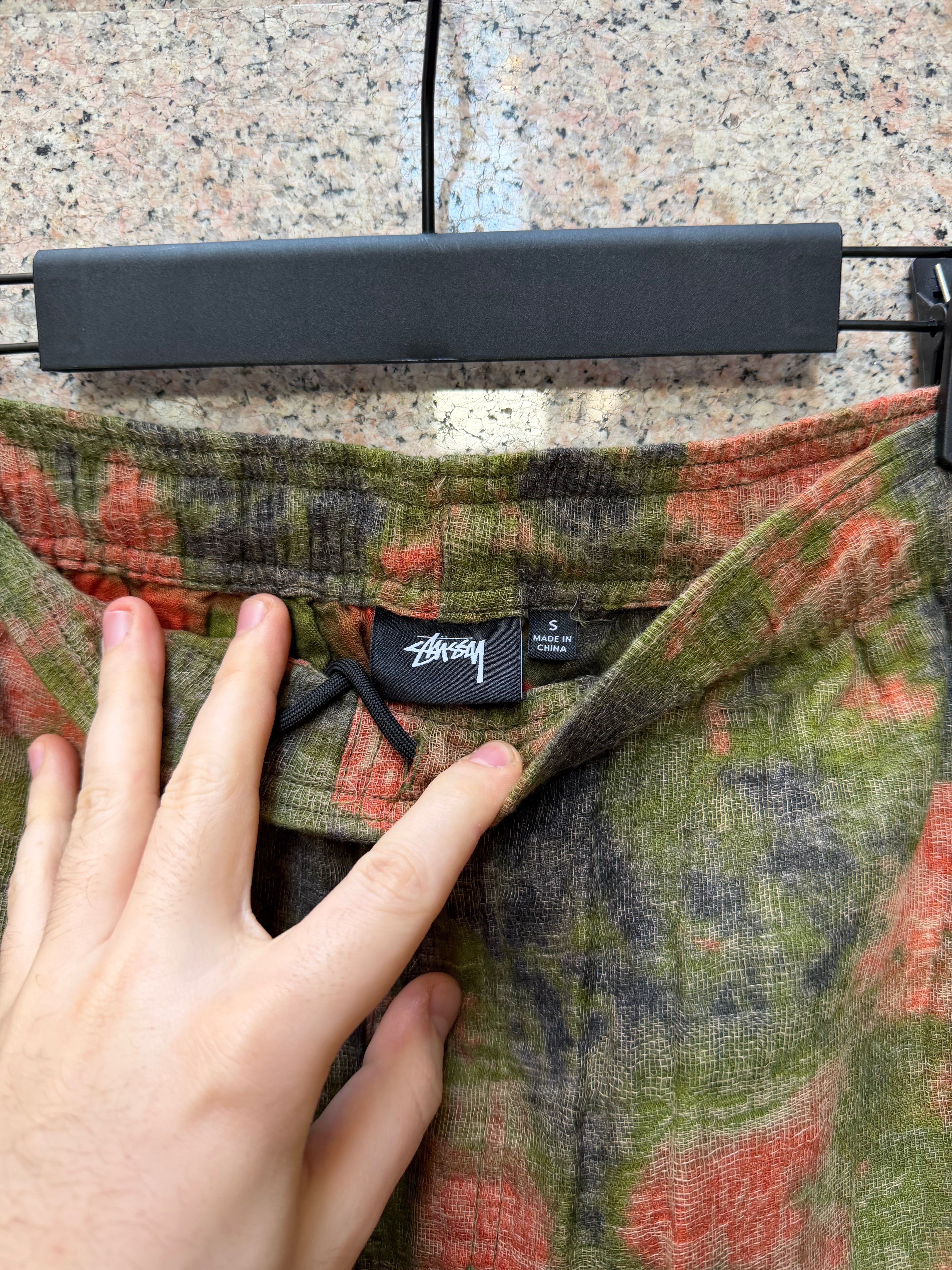 Stussy Pants Camo Multi - S (USED)