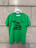 Off-White Public Television Green Tee - S (USED)
