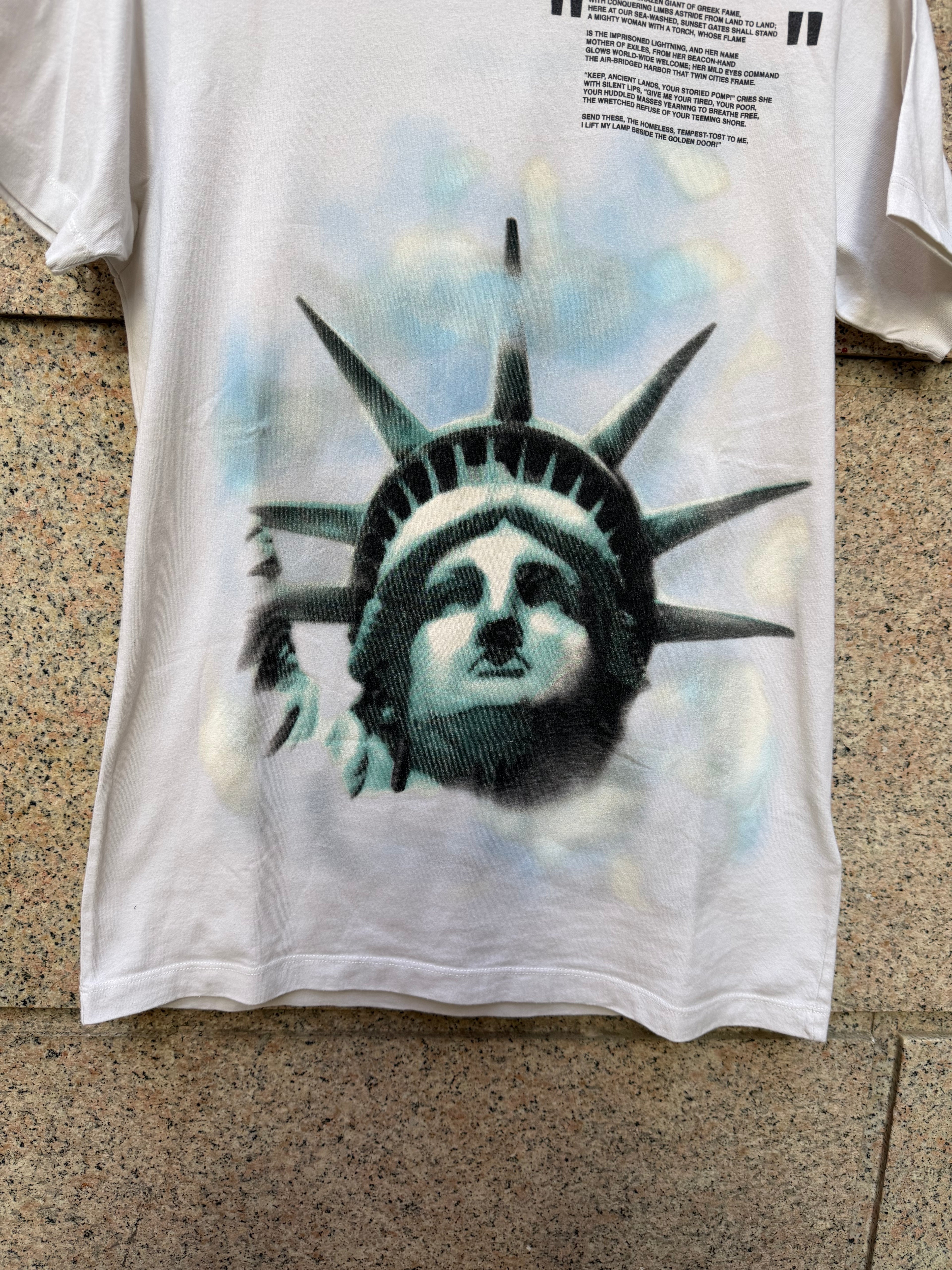 Off-White Statue Of Liberty Tee - S (USED)