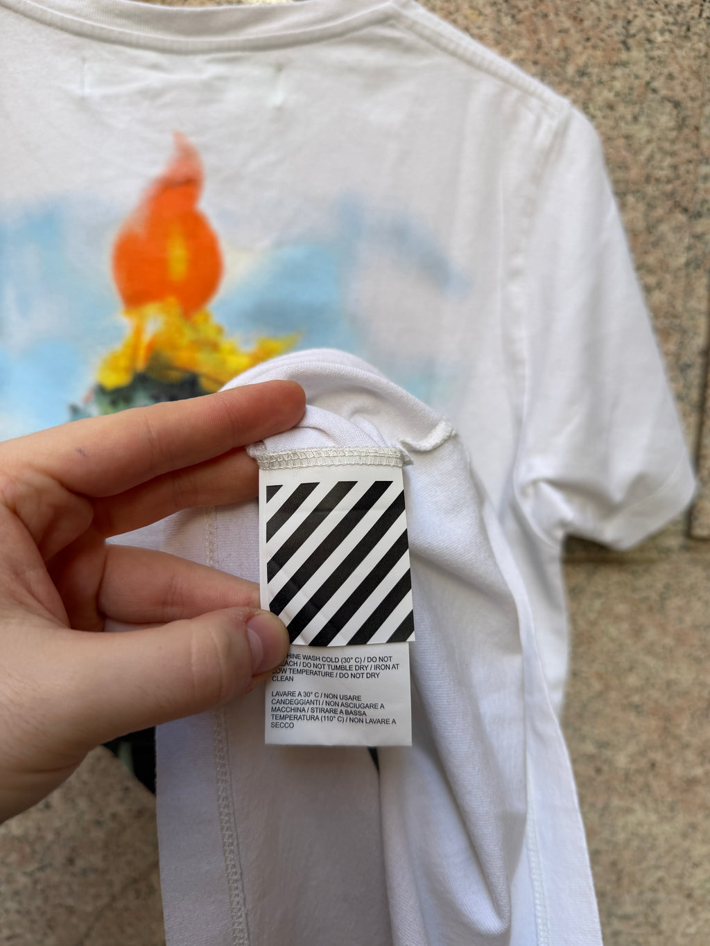 Off-White Statue Of Liberty Tee - S (USED)