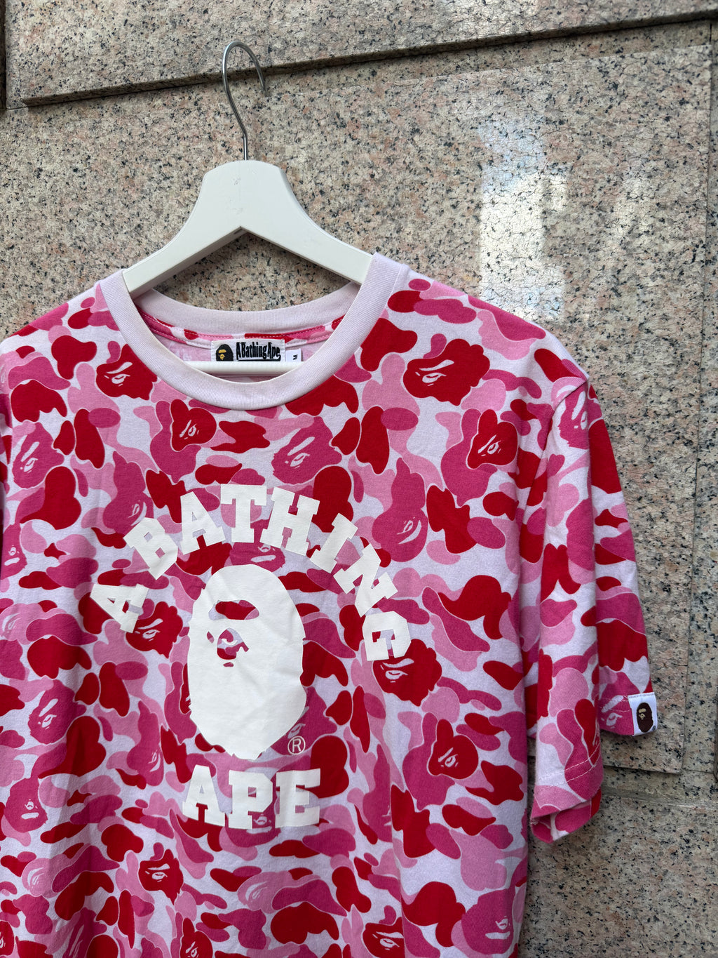 A Bathing Ape Bape Camo Pink - M (USED)